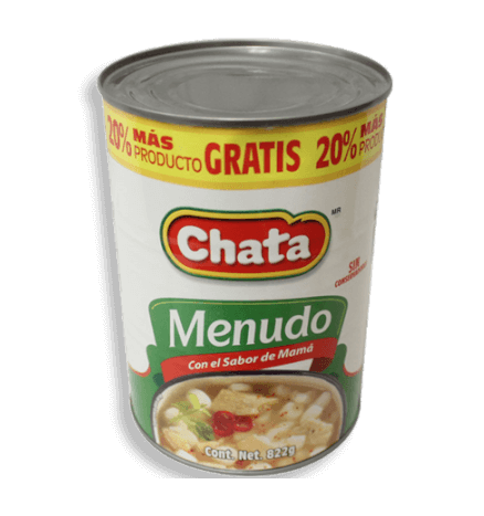 Menudo Blanco Chata 709.0 Gr