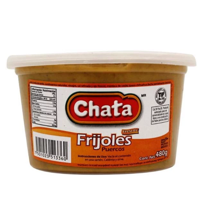 Frijoles Puercos Frescos Chata 480.0 Gr
