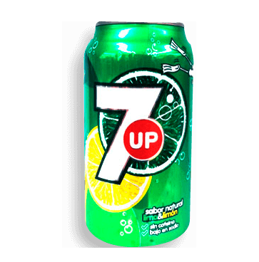 Soda Lata Lima Limon Seven Up 355.0 Ml