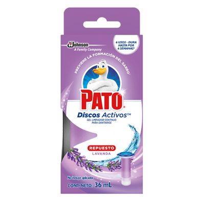 Pastilla Sani Rep Lav 6 Discos Pato 1pz