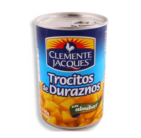 Durazno En Trocitos Clemente Jac 425 0 Gr