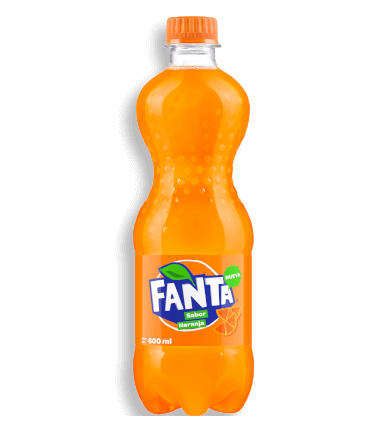 Soda Naranja Fanta 600.0 Ml