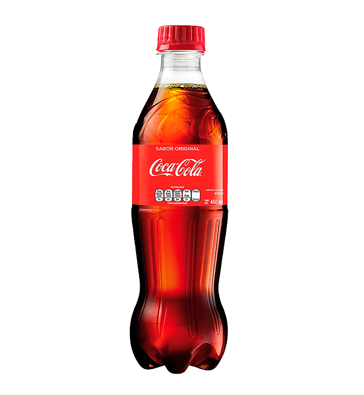 Soda Cola Regular Coca Cola 450.0 Ml