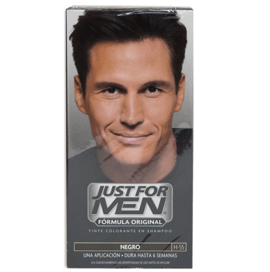 Shampoo Desv.Negro Just For Men 60.0 Ml