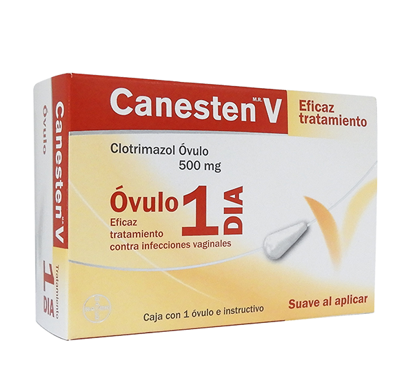 Clotrimazol 500 Mg. Canesten V 1.0 Ov