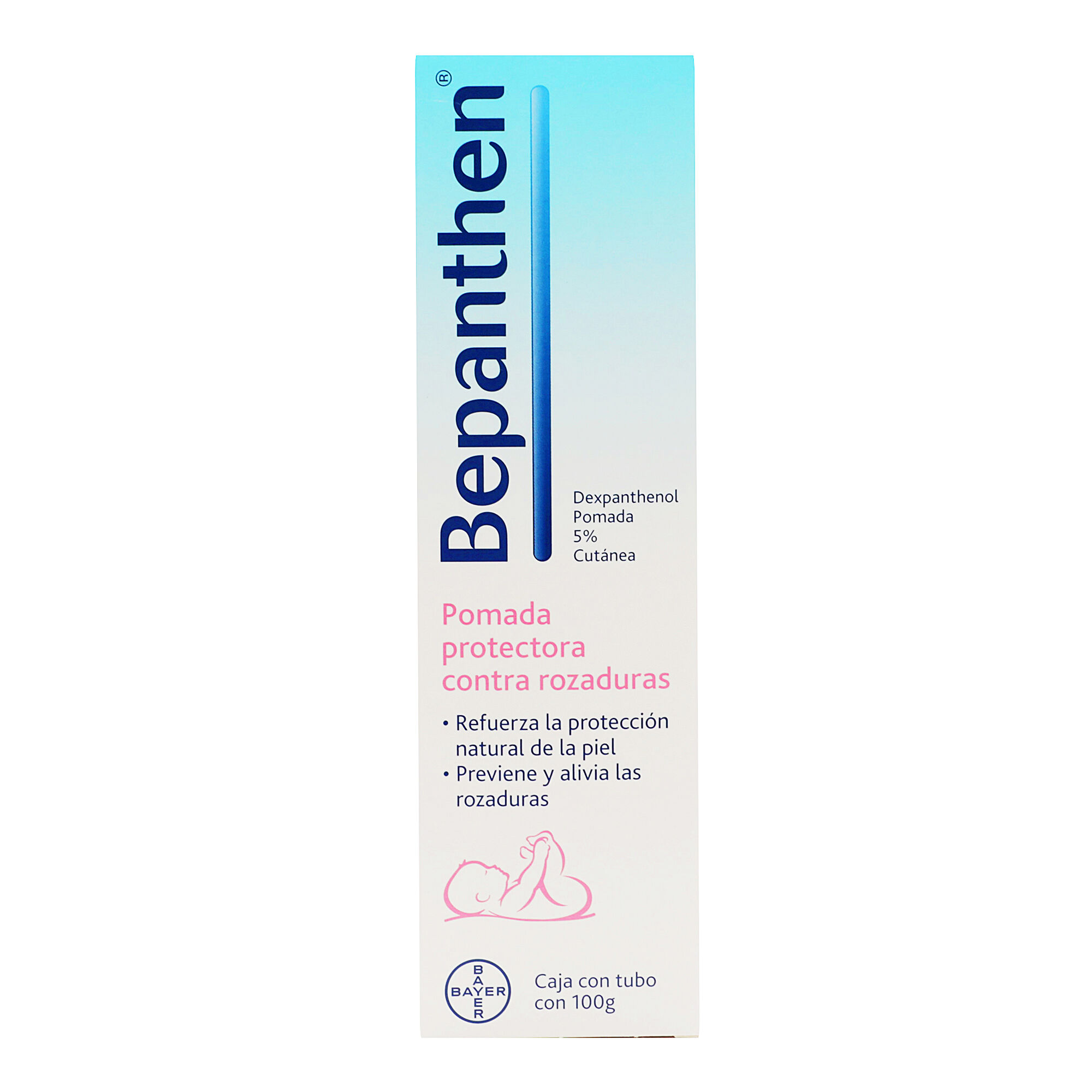 Dexpanthenol 5% Bepanthen 100.0 Tubo