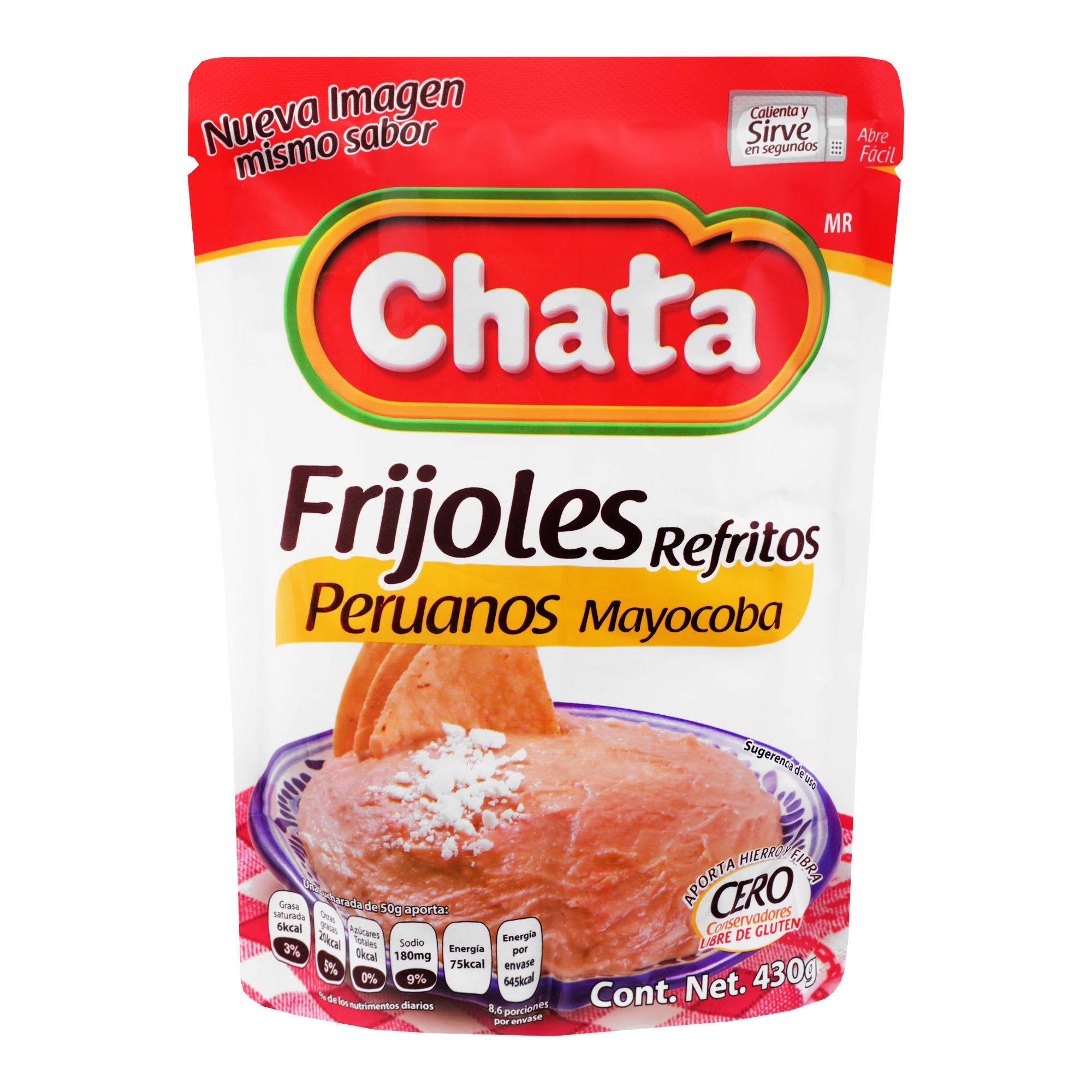Frijol Refrito Peruanos Chata 430.0 Gr