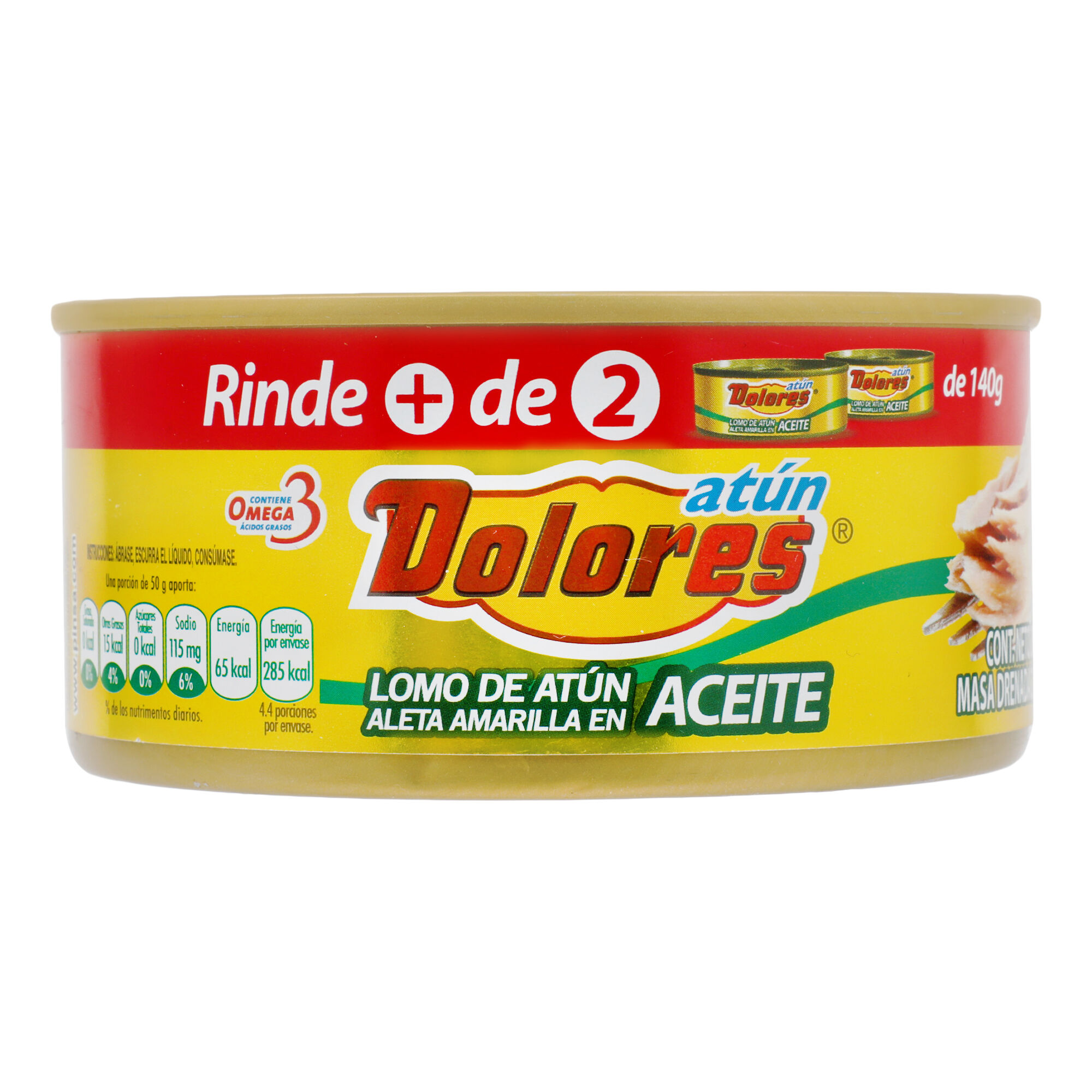 Atun En Aceite Dolores 295.0 Gr
