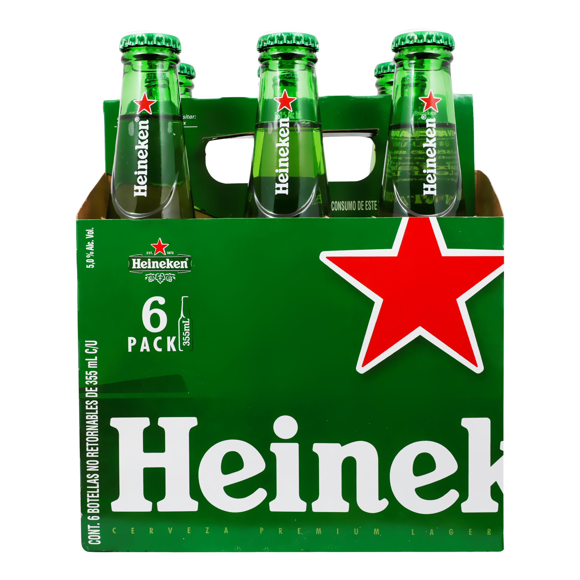 Cerv Botella 355 Heineken 6.0 Pack
