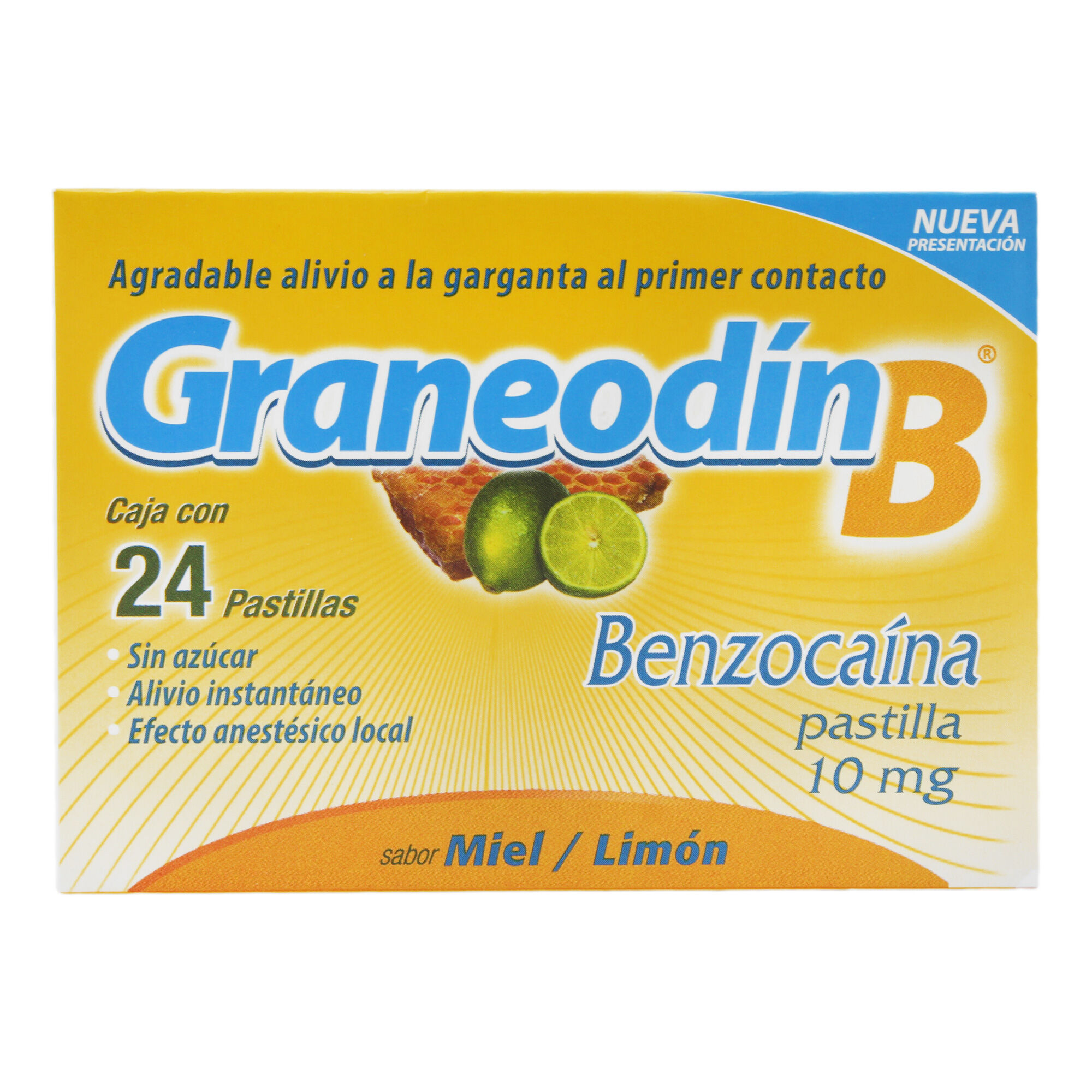 Miel Limon Graneodin 24.0 Pastillas