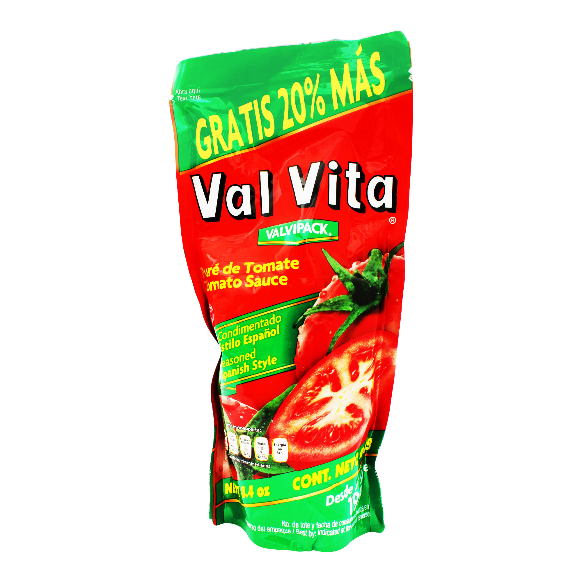 Pure De Tomate Valvita 240.0 Gr