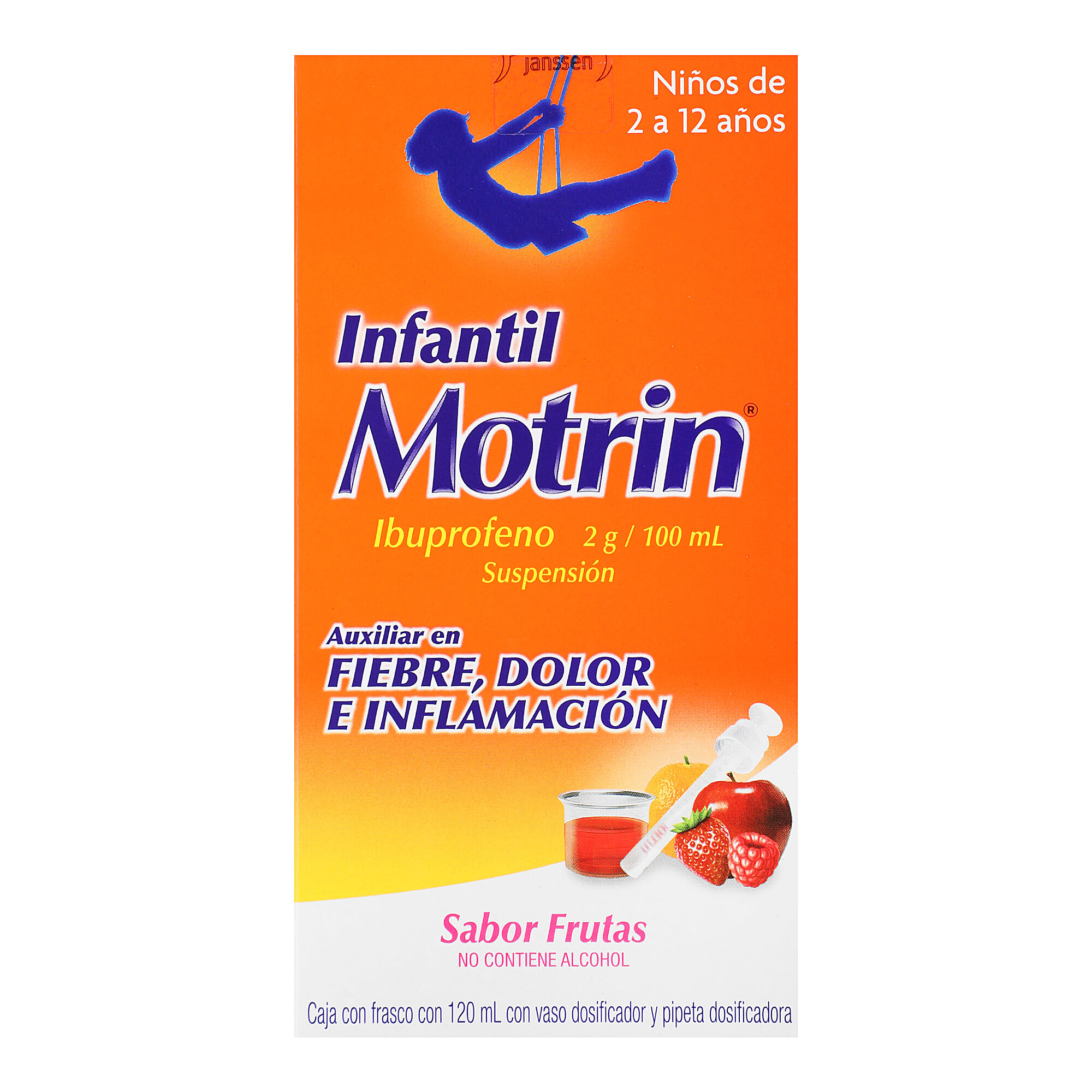 Ibuprofeno Infantil Motrin 120.0 Ml