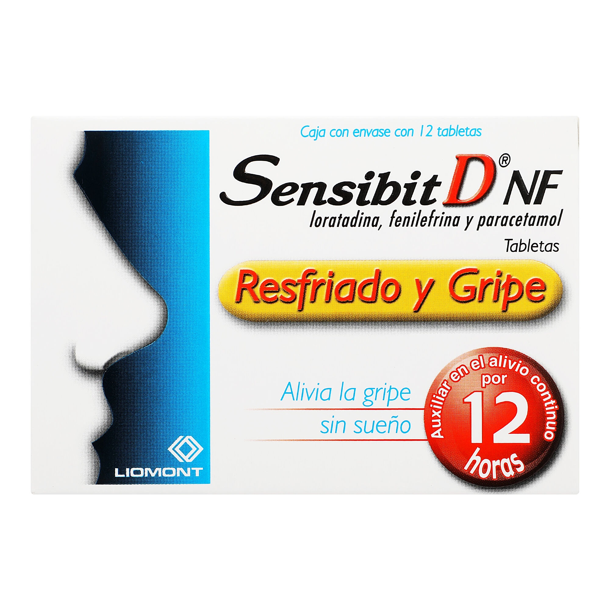 Sensibit D Nf Caja Con 12 Tabletas