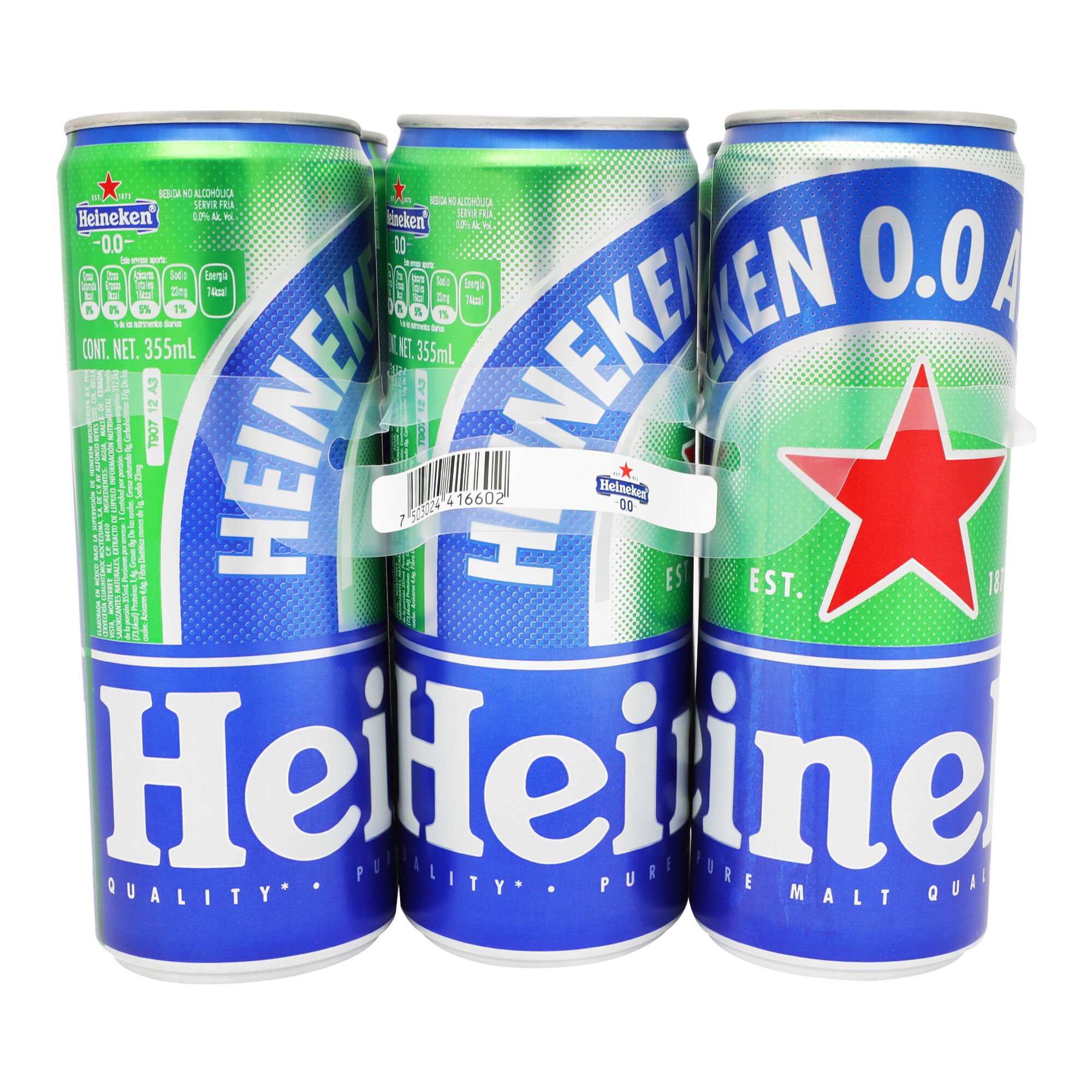 Cerv Lata 0.0 Heineken 355.0 Ml