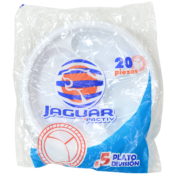 Plato De Plastico Division Jaguar 20pza