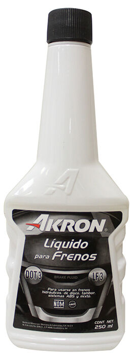 Liquido Para Frenos Dot 3 Akron 250.0 Ml
