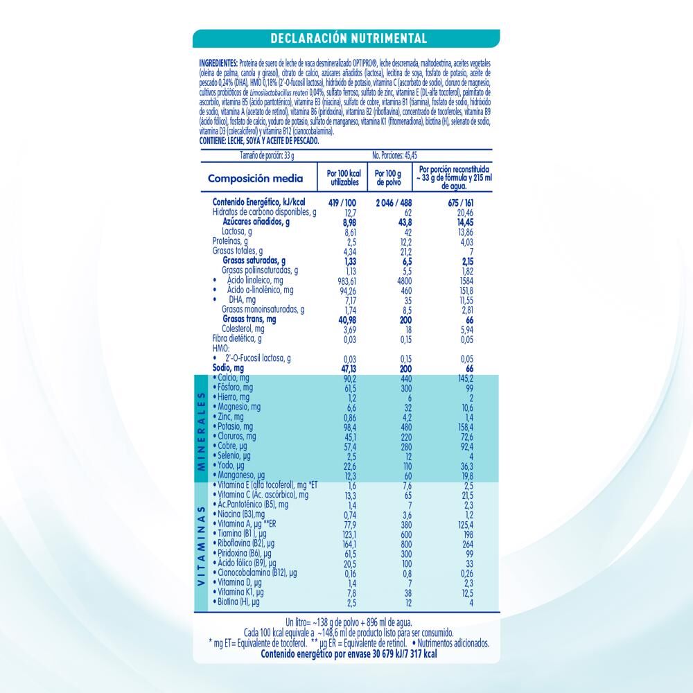 Nan 3 Formula Infantil 1.5 Kg Mx Nan 1.0 Pza