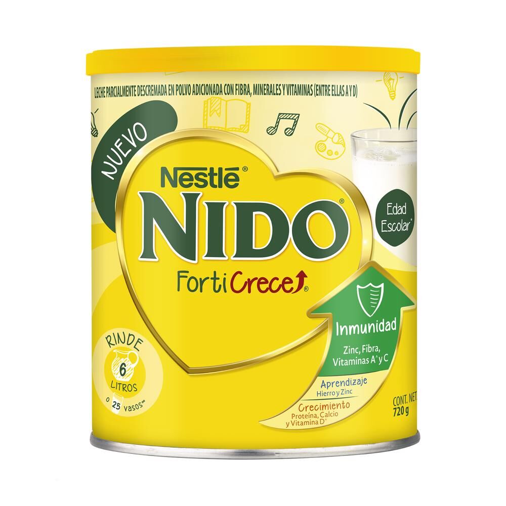 Alimento Lacteo Forticrece Nido 720.0 Gr