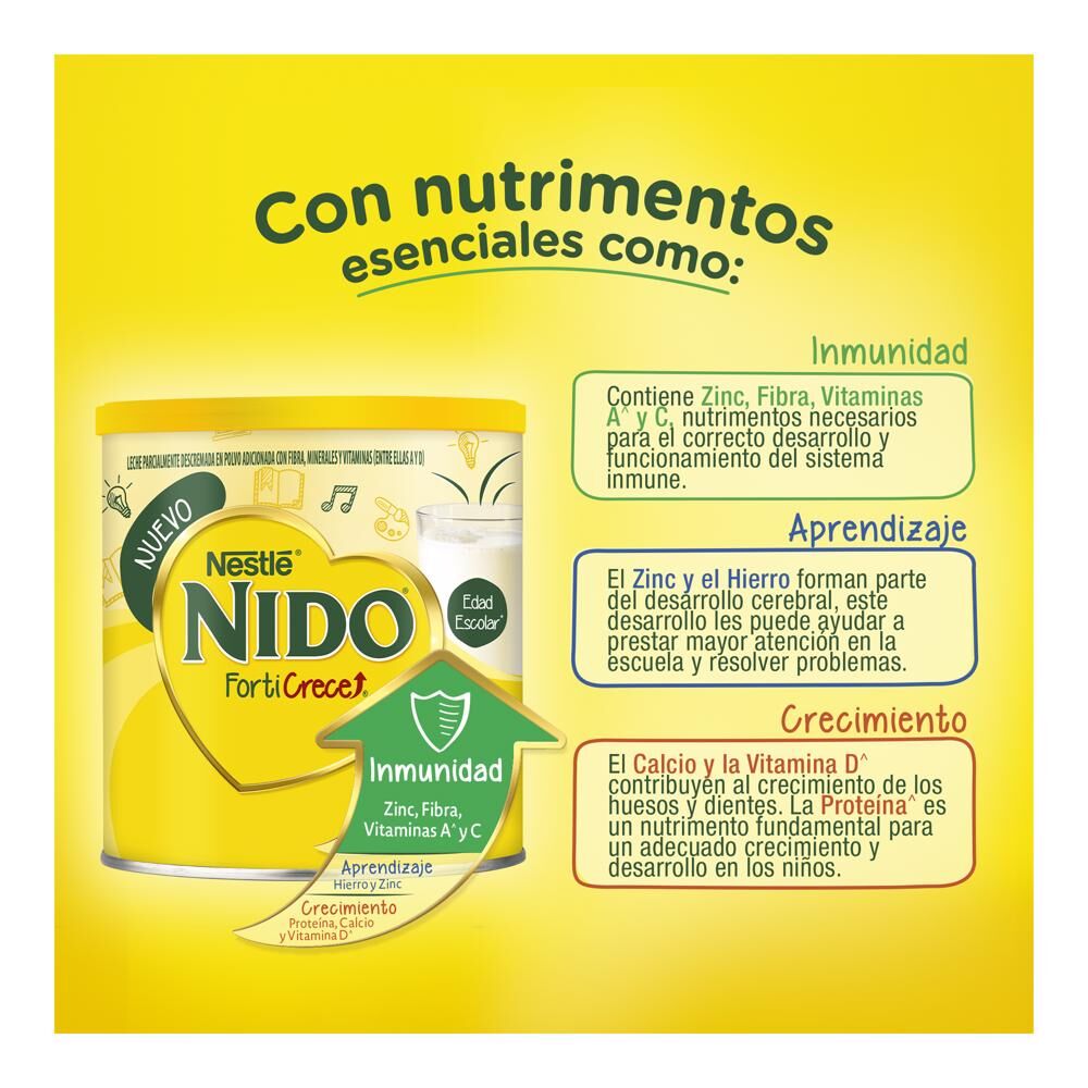 Alimento Lacteo Forticrece Nido 720.0 Gr