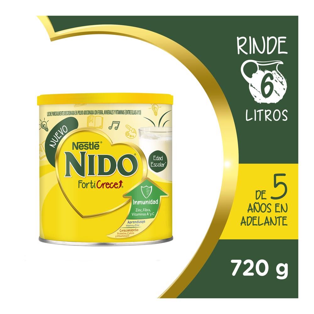 Alimento Lacteo Forticrece Nido 720.0 Gr