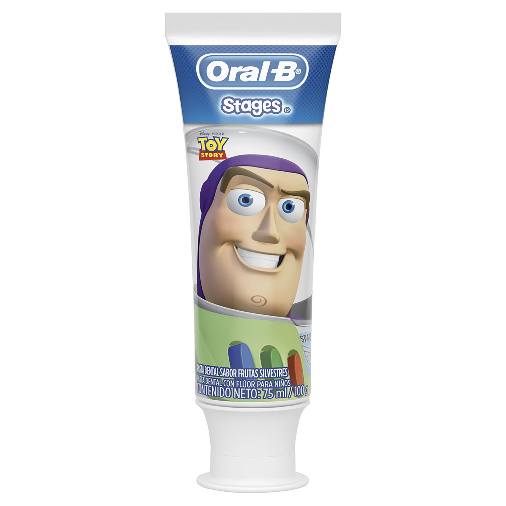 Pasta Dental Frutas Silves Disney Stages Oral B 75.0 Ml