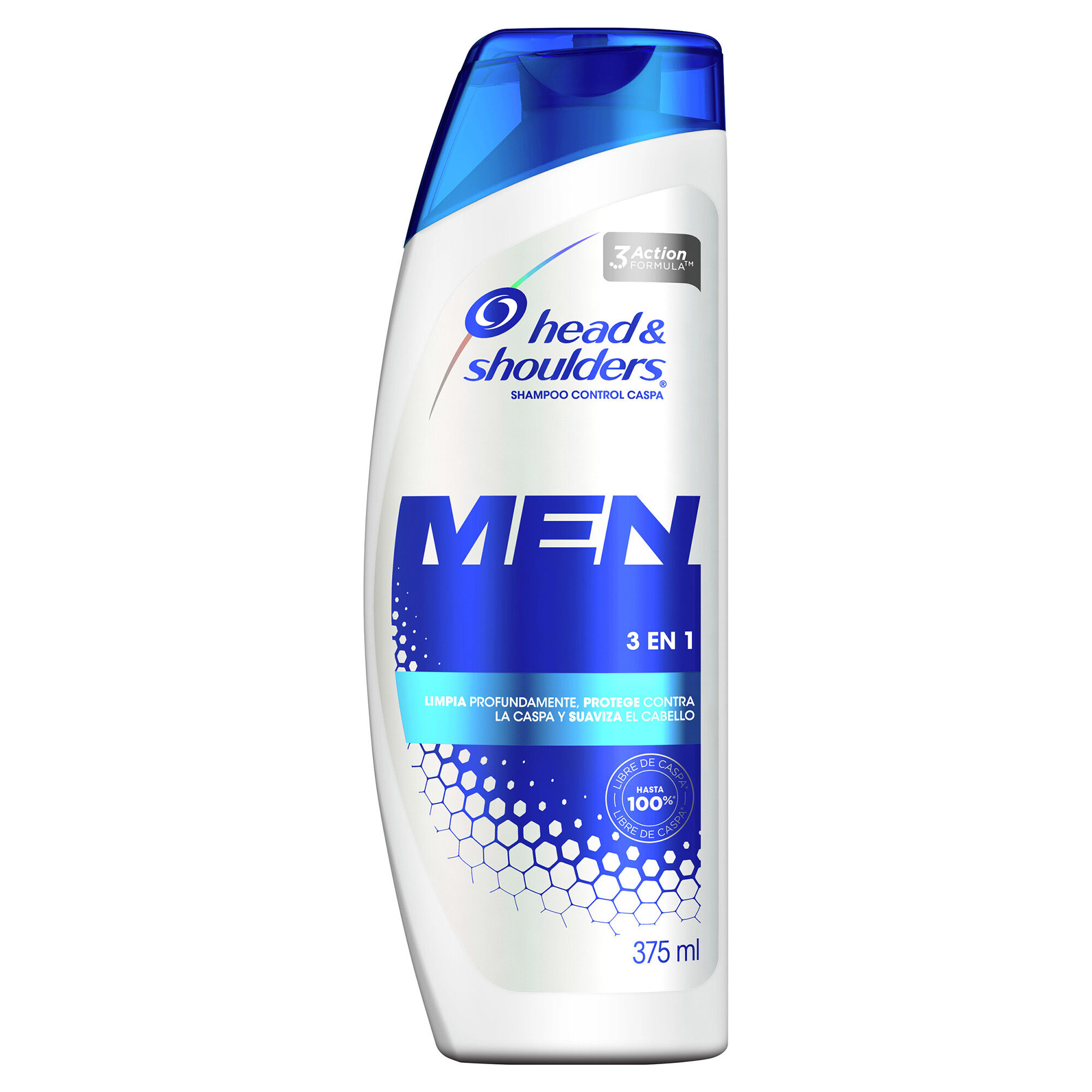 Shampoo 3 En 1 Head&shoul 375.0 Ml