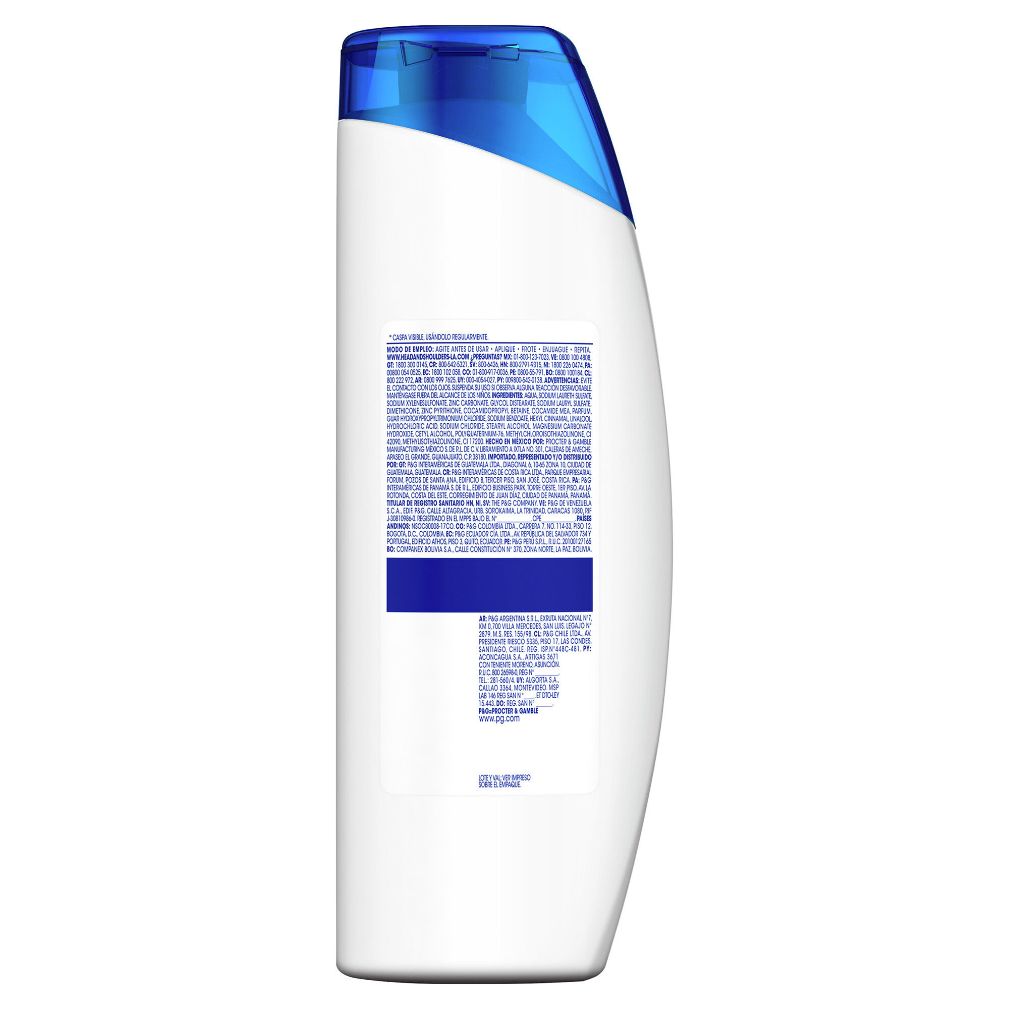 Shampoo Limpieza Renovadora Head&shoul 375.0 Ml
