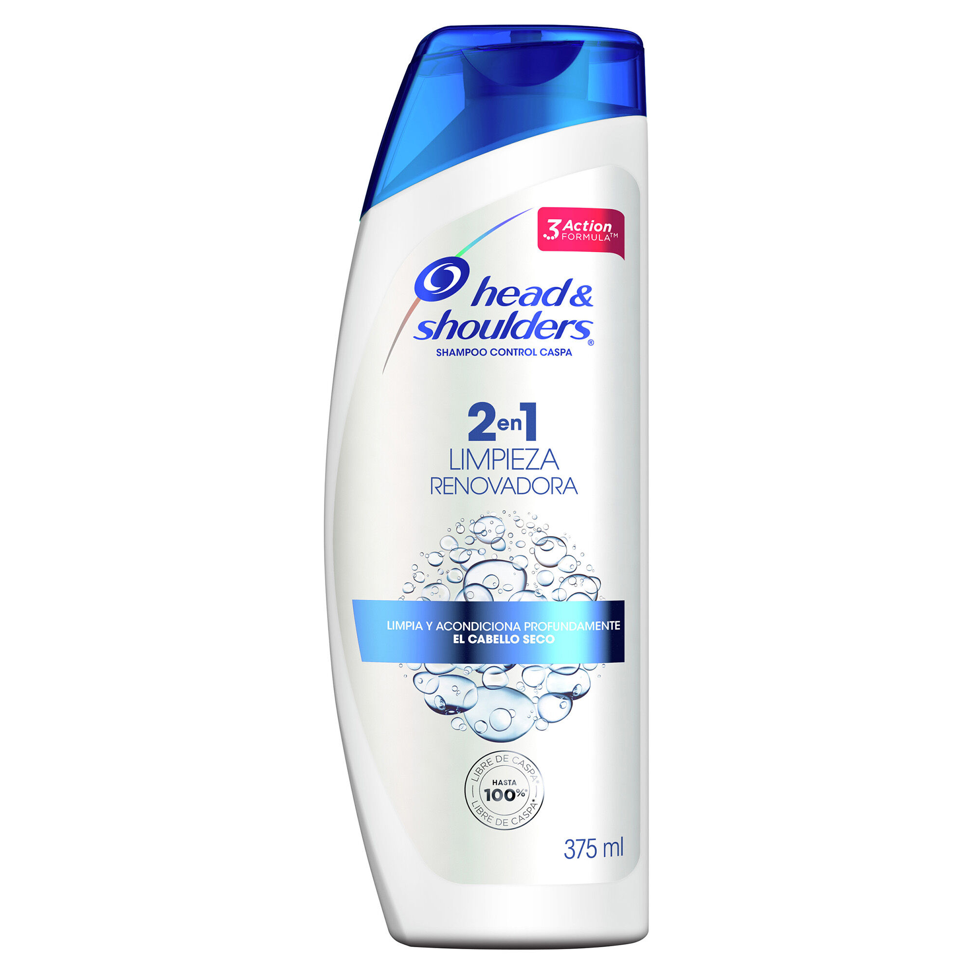 Shampoo 2 En 1 Lim Renovadora Head&shoul 375.0 Ml