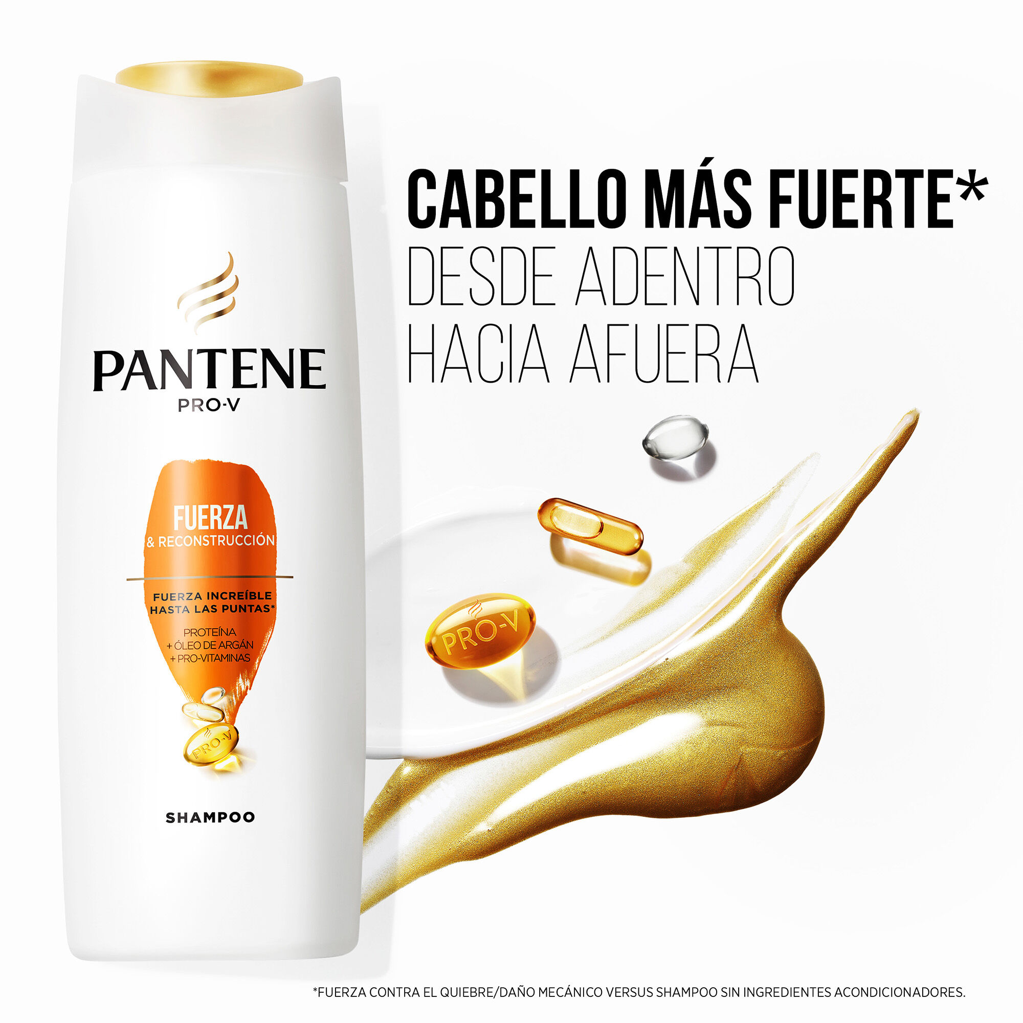 Shampoo Fuerza Reconstructora Pantene 400.0 Ml