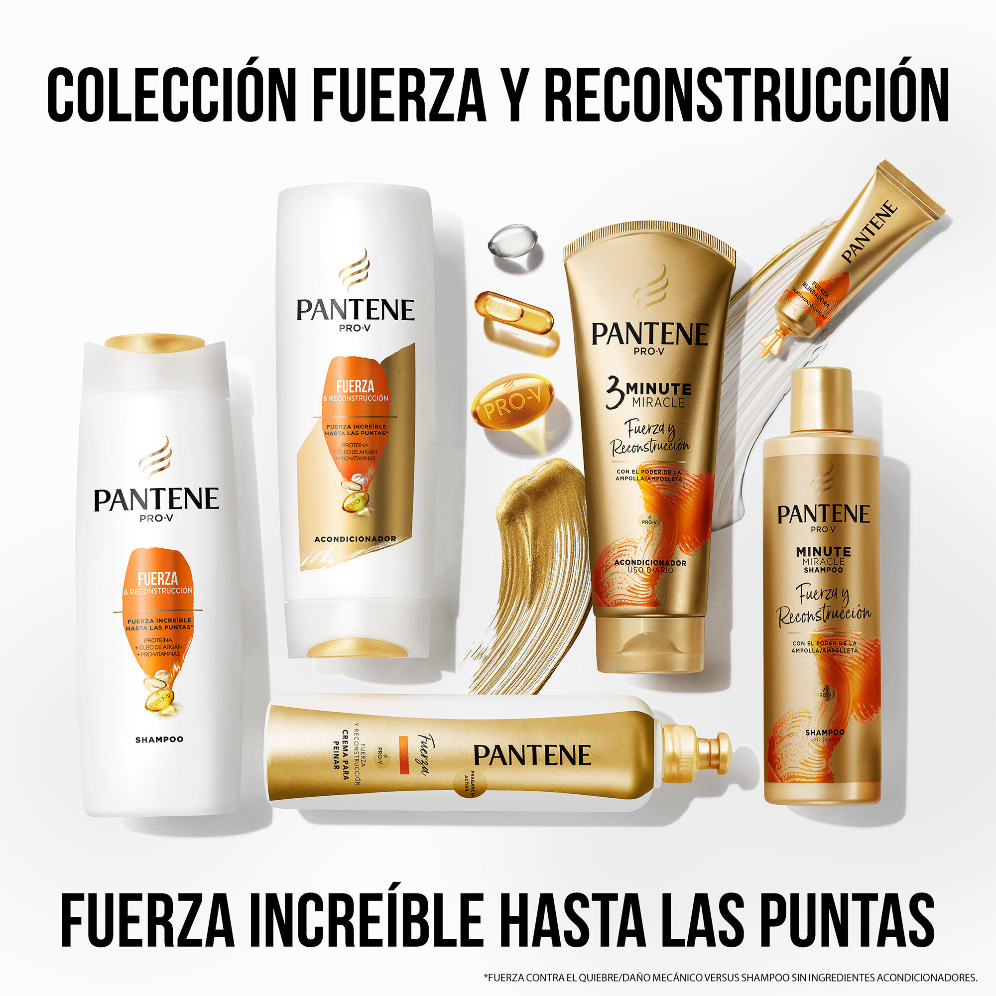 Shampoo Fuerza Reconstructora Pantene 400.0 Ml