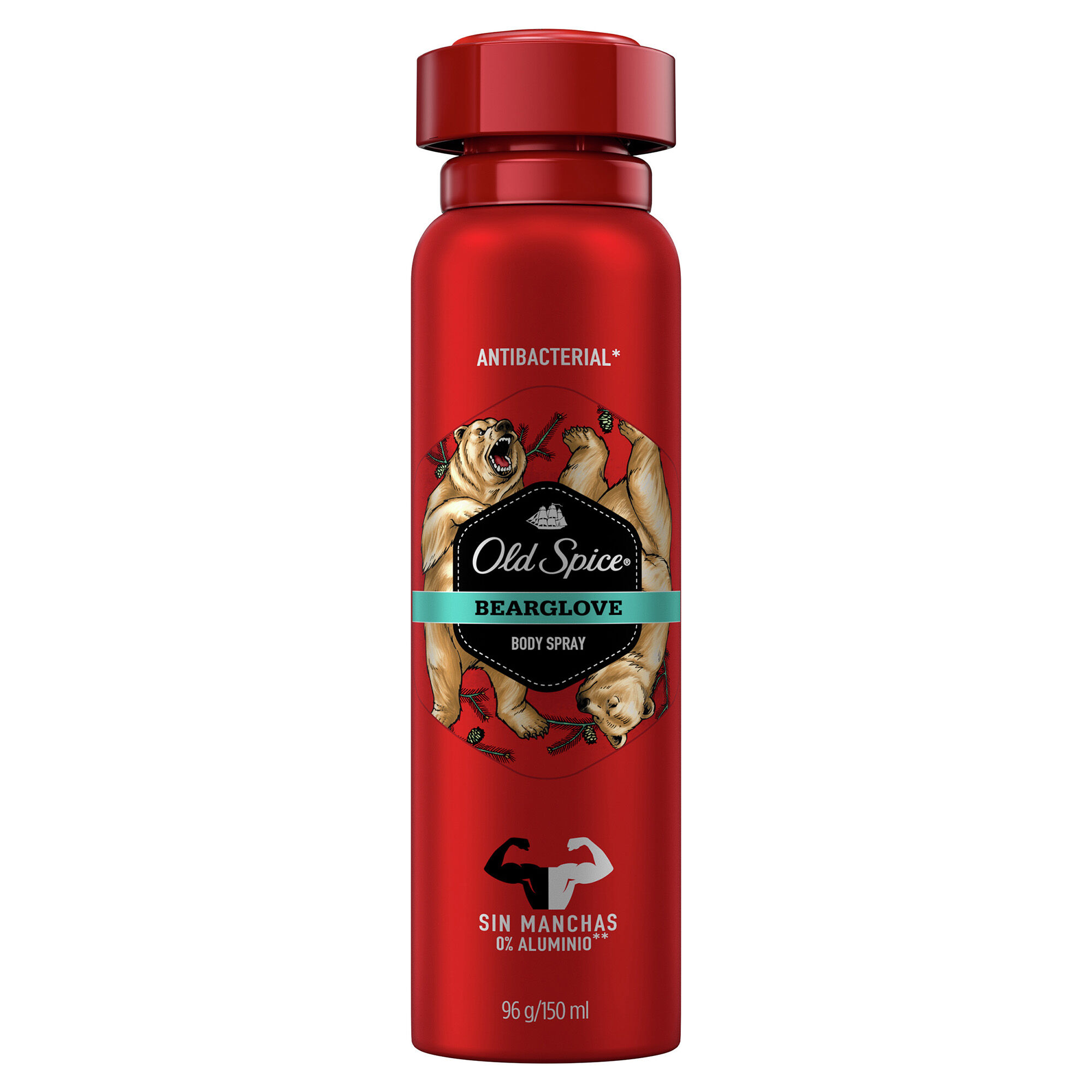 Deo Aerosol Bearglove Old Spice 96.0 Gr