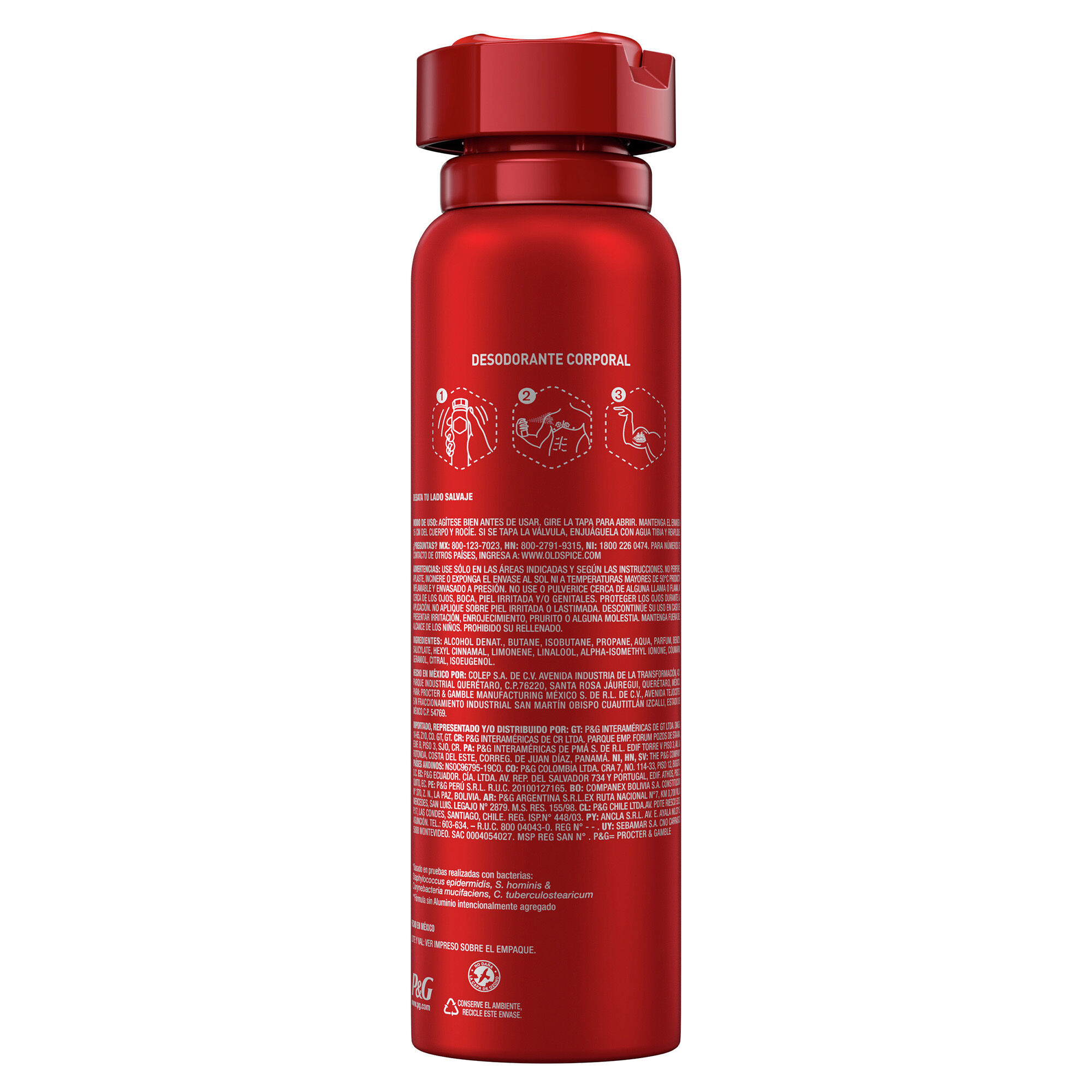 Deo Aerosol Bearglove Old Spice 96.0 Gr