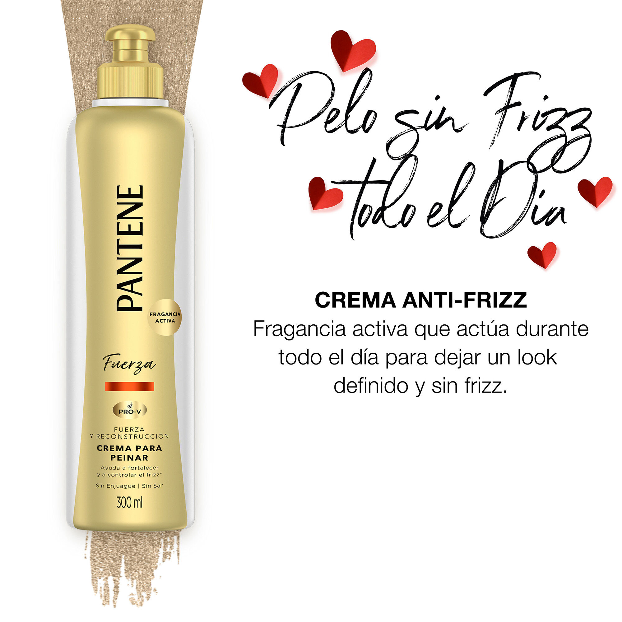 Crema Peinar Fuerza Pantene 300.0 Ml