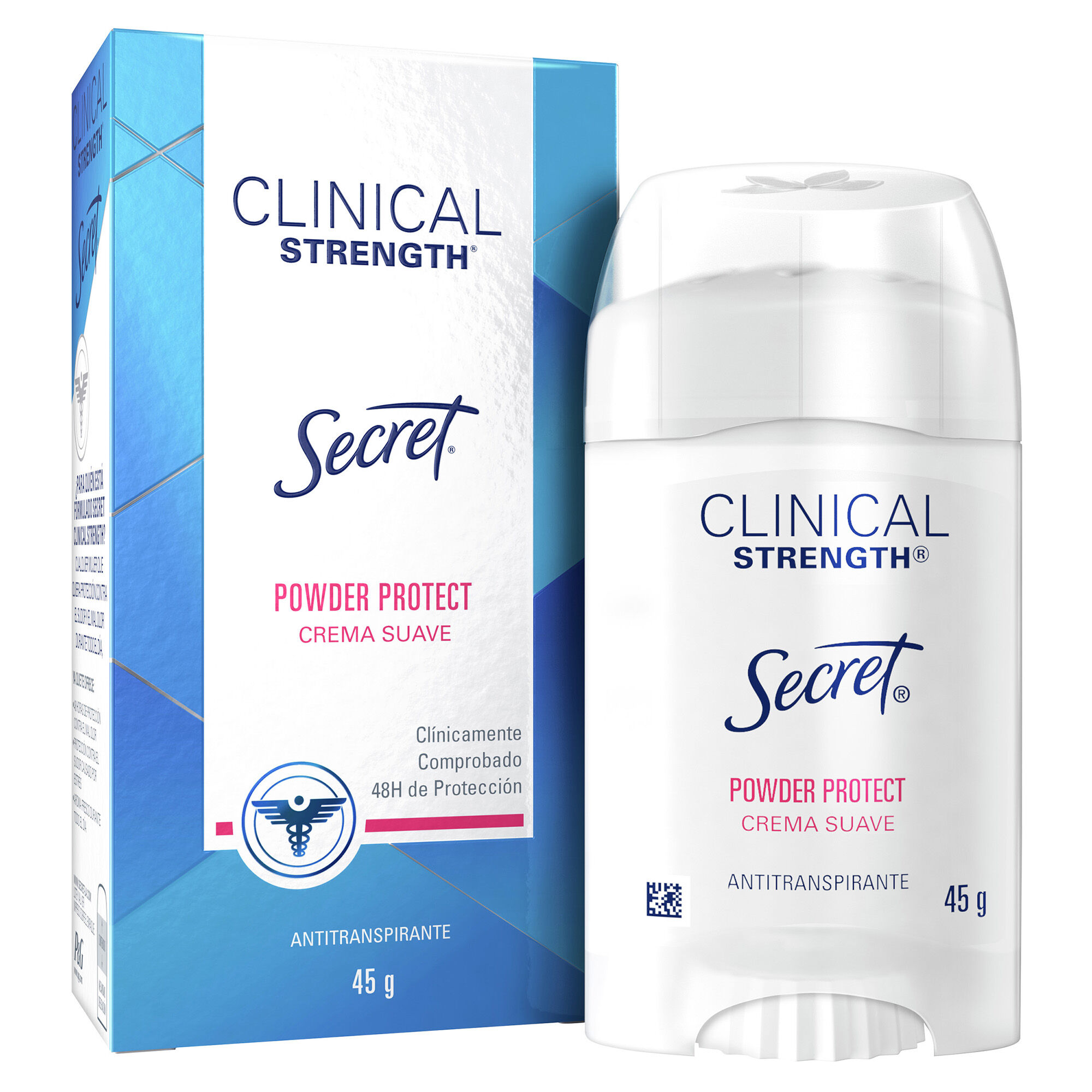 Deo Barra Clinical Powder Protect Secret 45.0 Gr