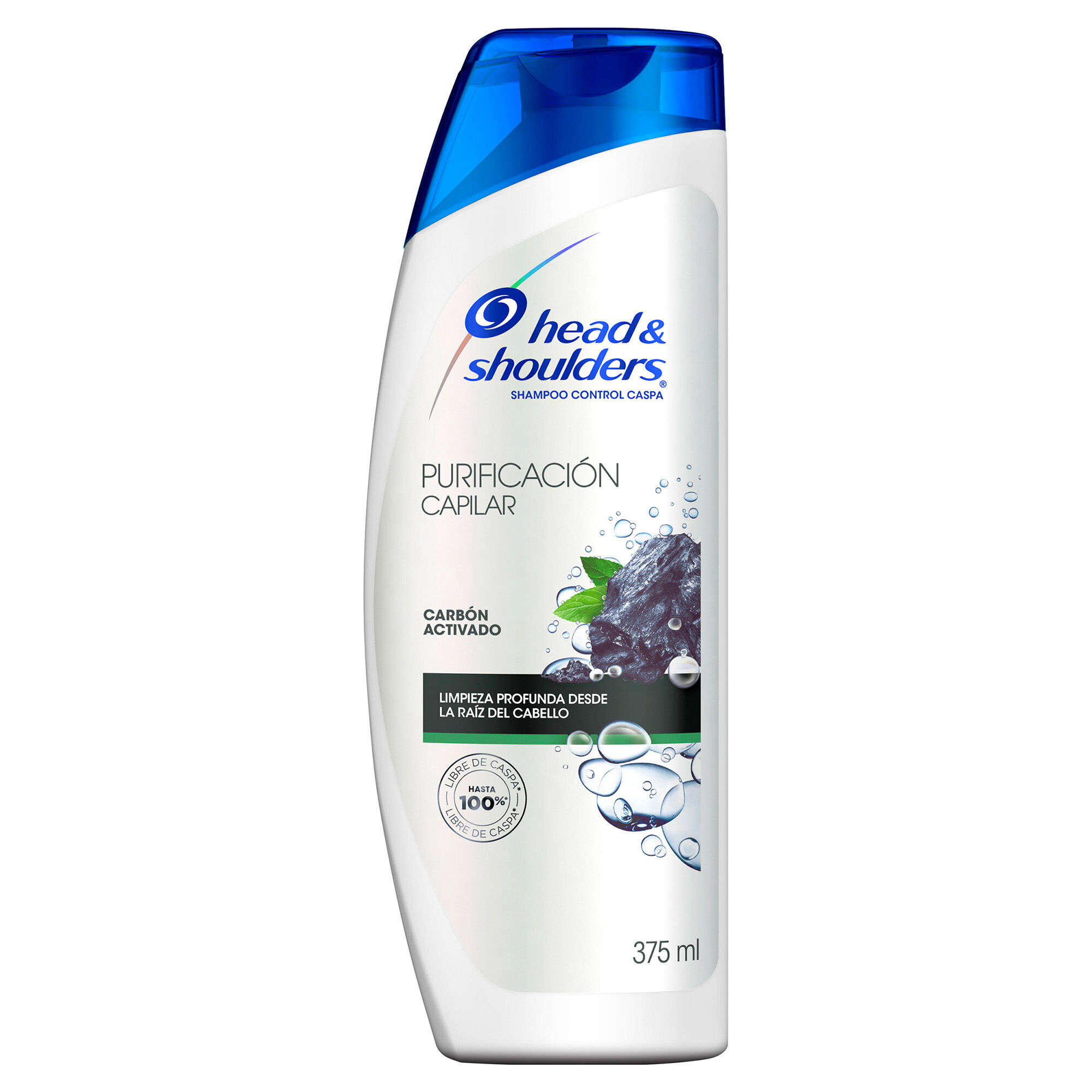 Shampoo Carbon Activado Head&shoul 375.0 Ml
