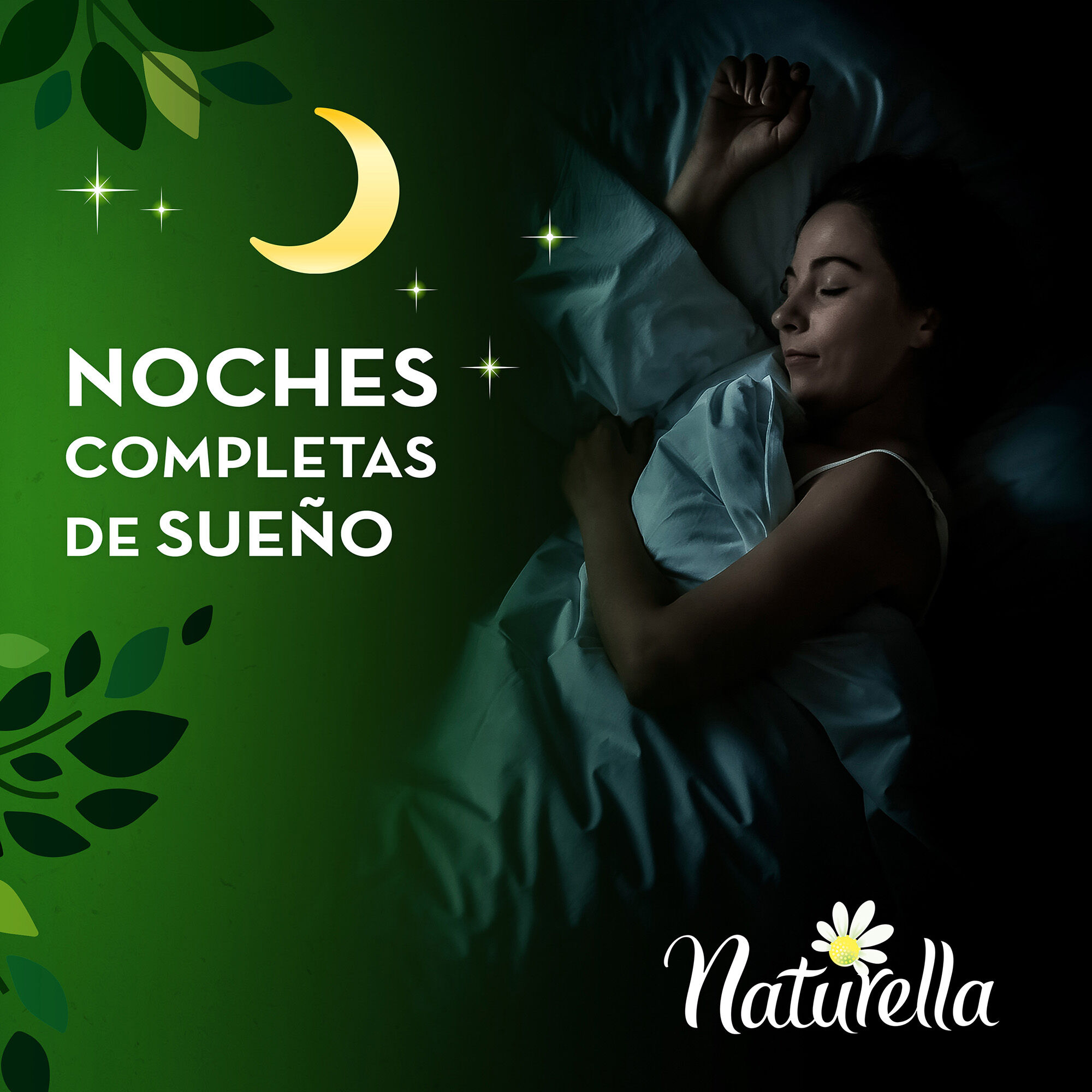 Toallas Femeninas Con Alas Nocturna Extralarga Naturella