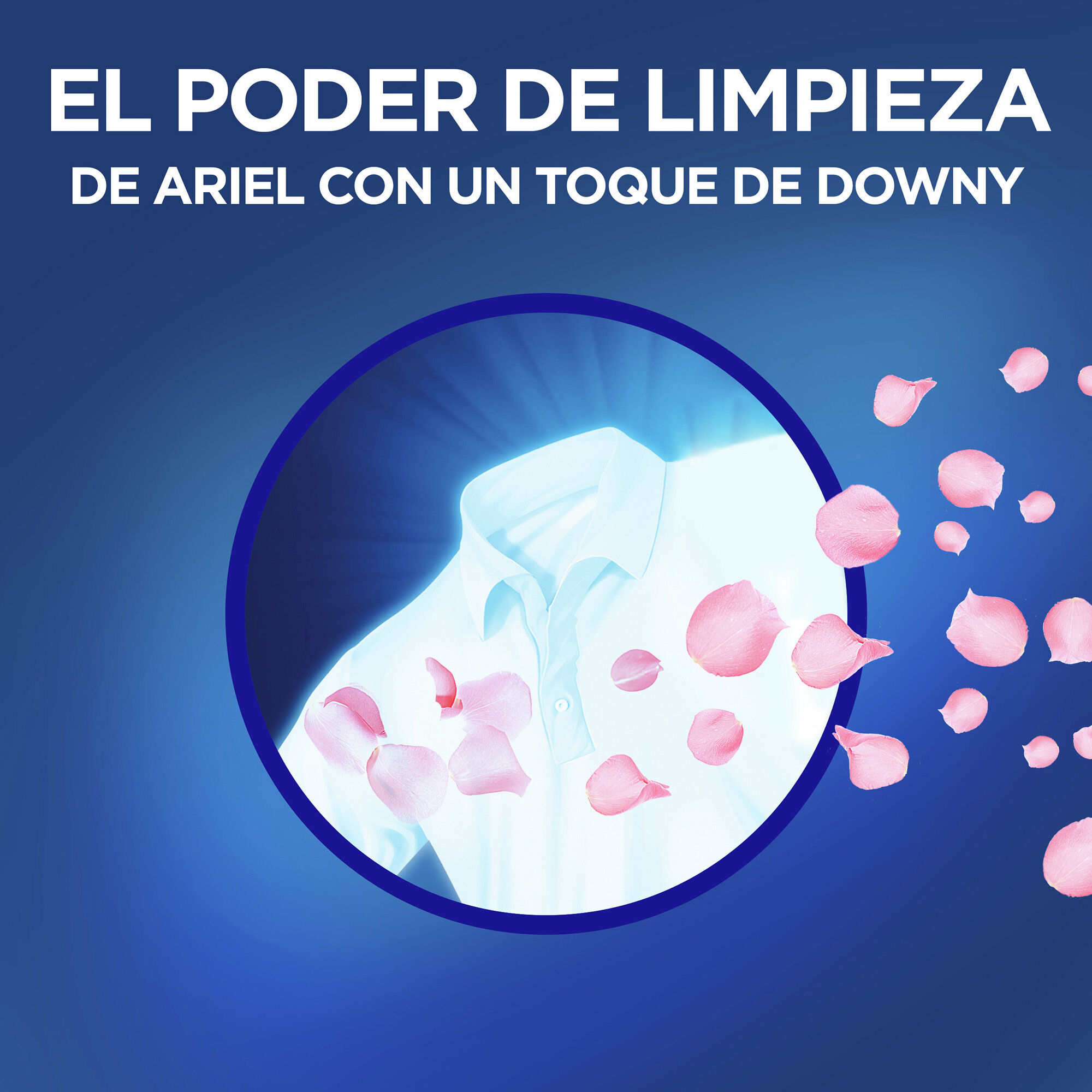 Detergente Pol Toquedowny Ariel 750gr
