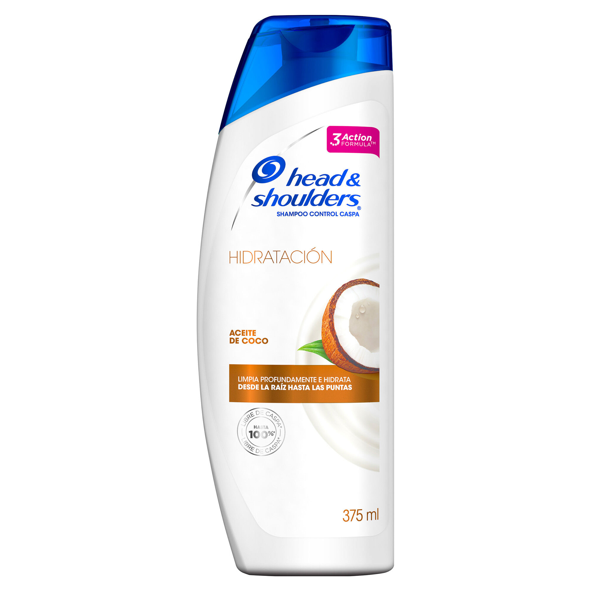 Shampoo Hidratacion Coco Head&shoul 375.0 Ml