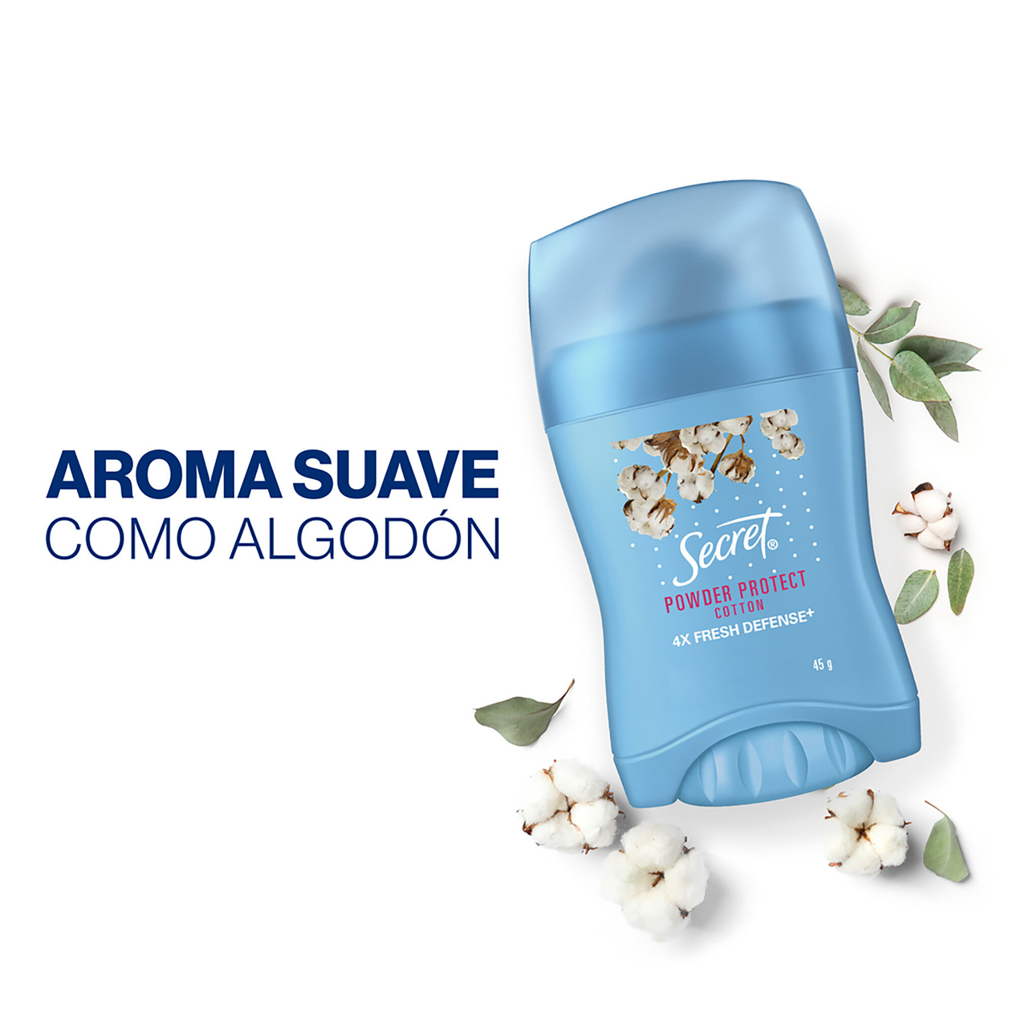 Deo Barra Powder Prot Secret 45.0 Gr