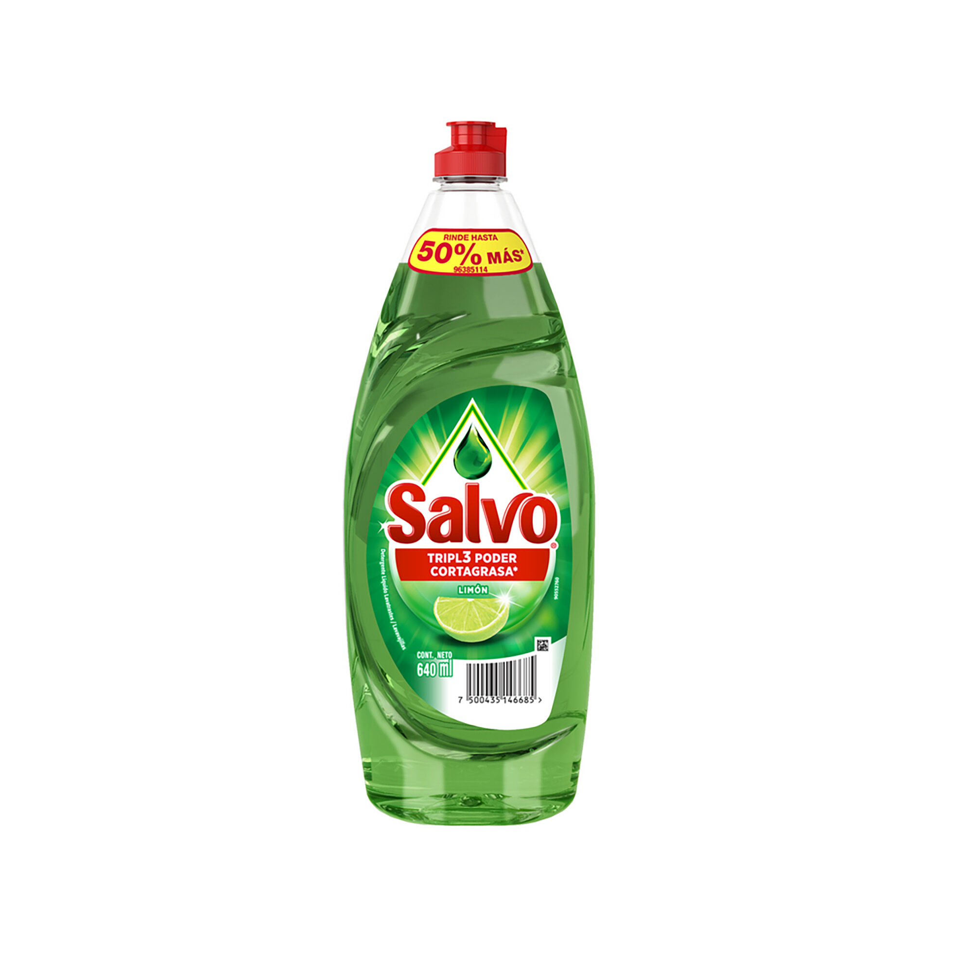 Jabon Liquido Limon Salvo 640.0 Ml