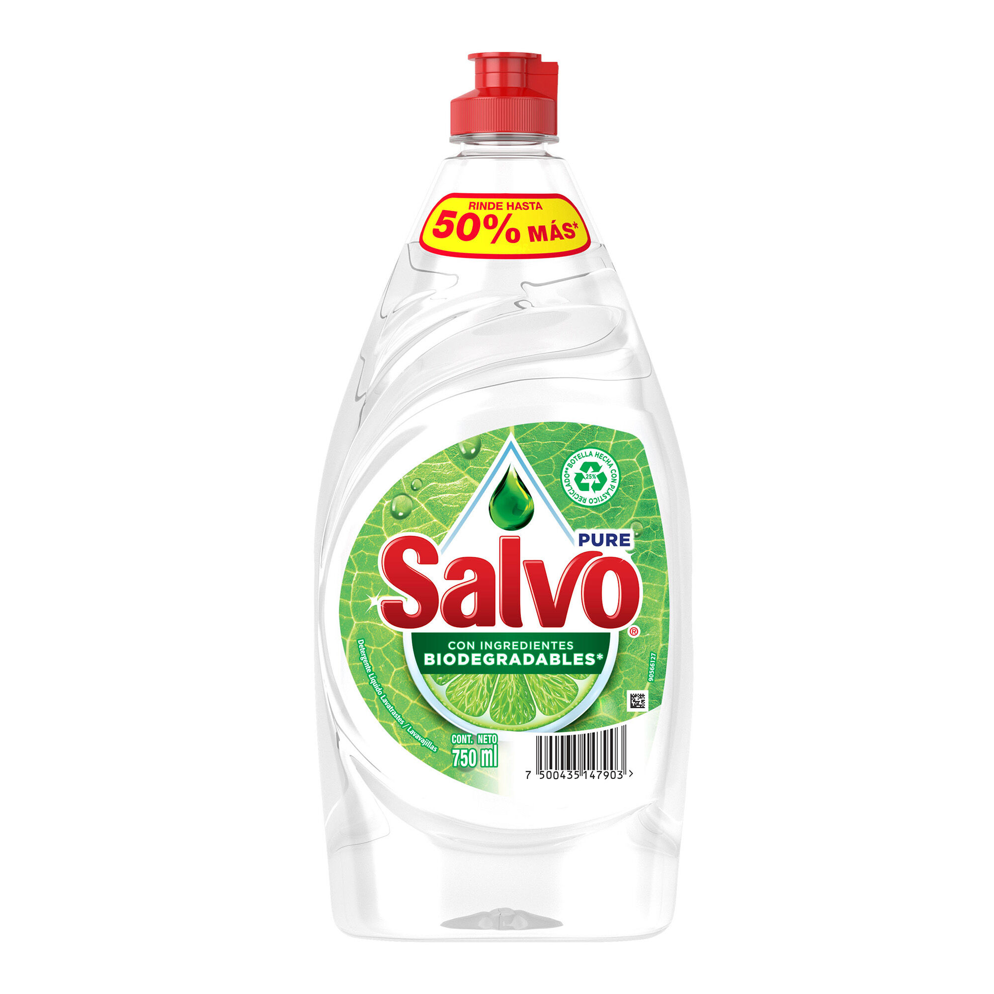 Jabon Liquido Pure Salvo 750.0 Ml