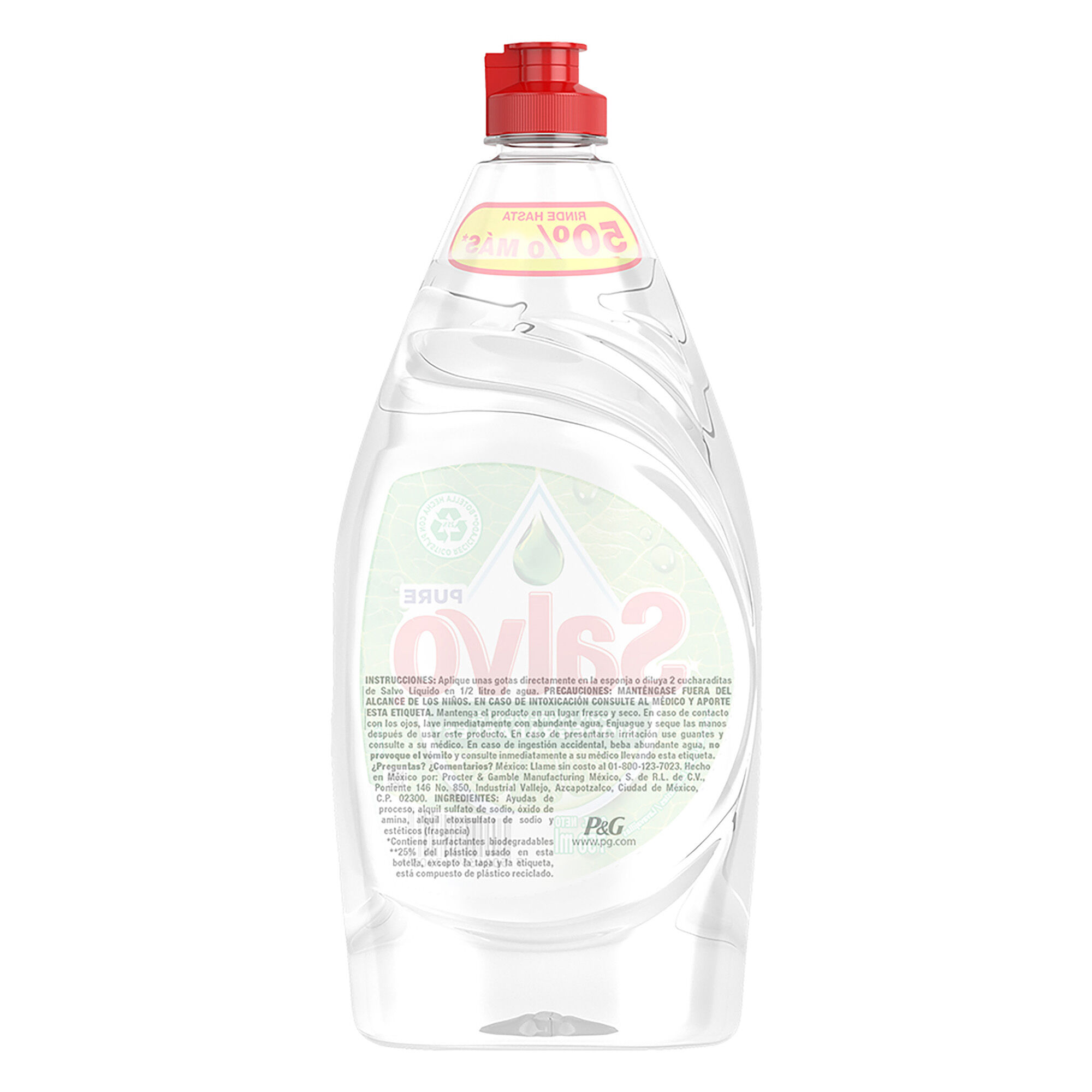 Jabon Liquido Pure Salvo 750.0 Ml