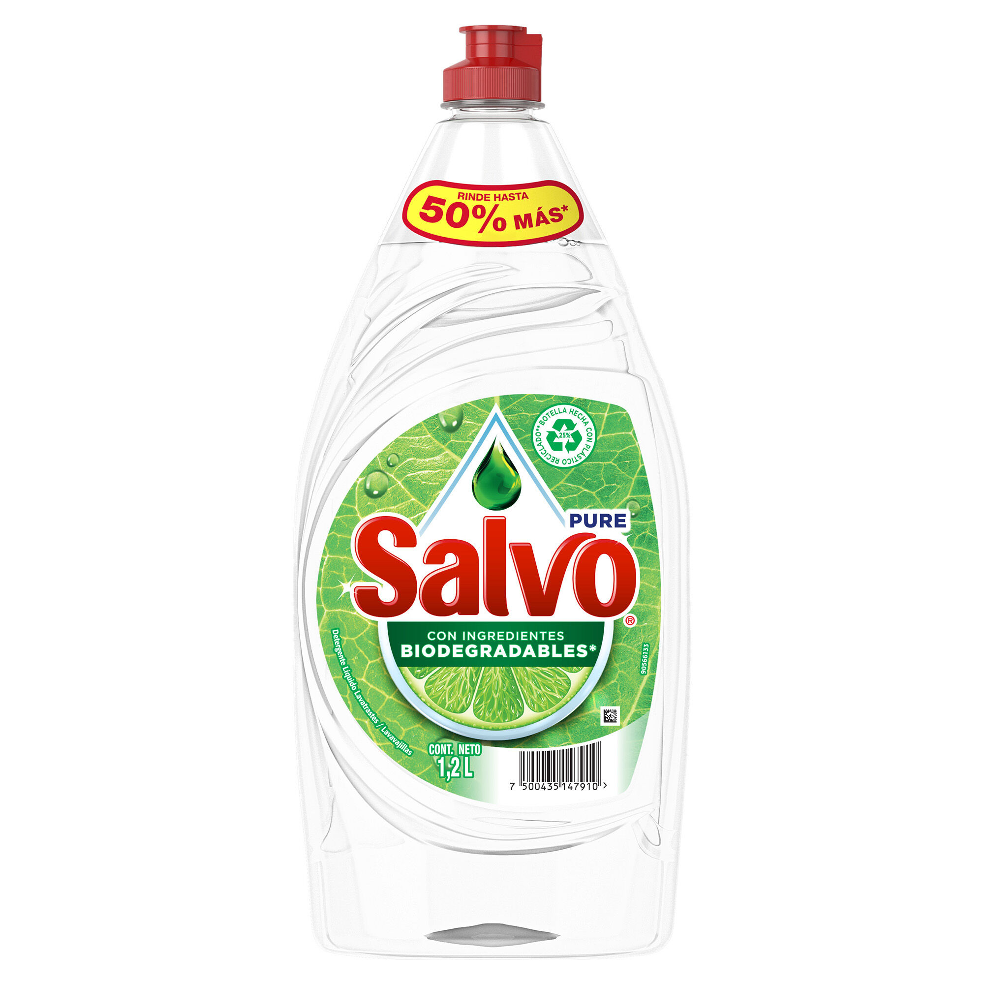 Jabon Liquido Pure Salvo 1.2 Lt
