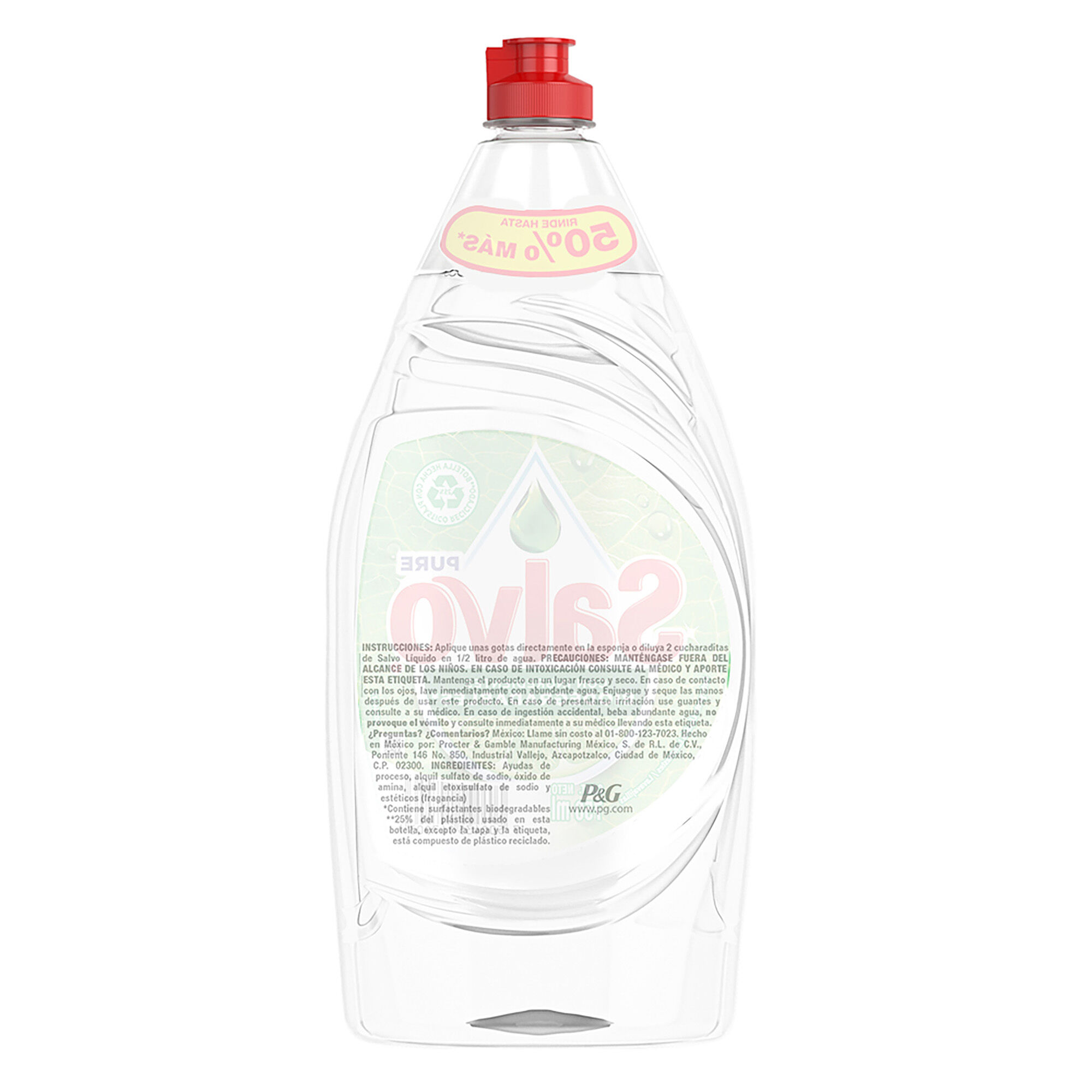 Jabon Liquido Pure Salvo 1.2 Lt