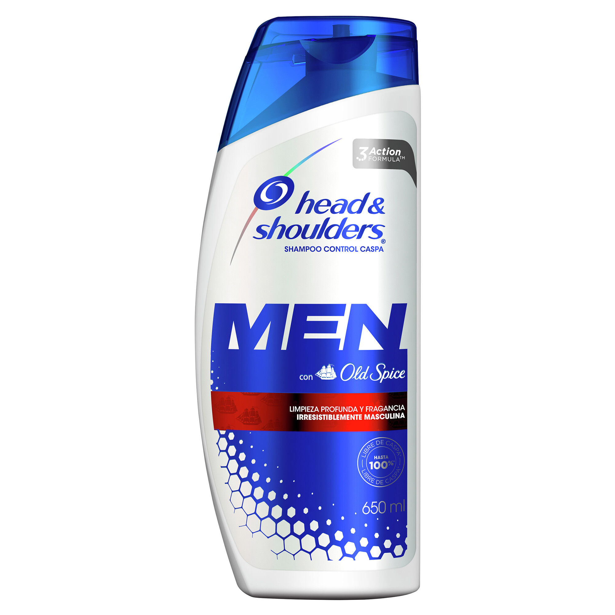 Shampoo Men Con Old Spice Head&shoul 650.0 Ml