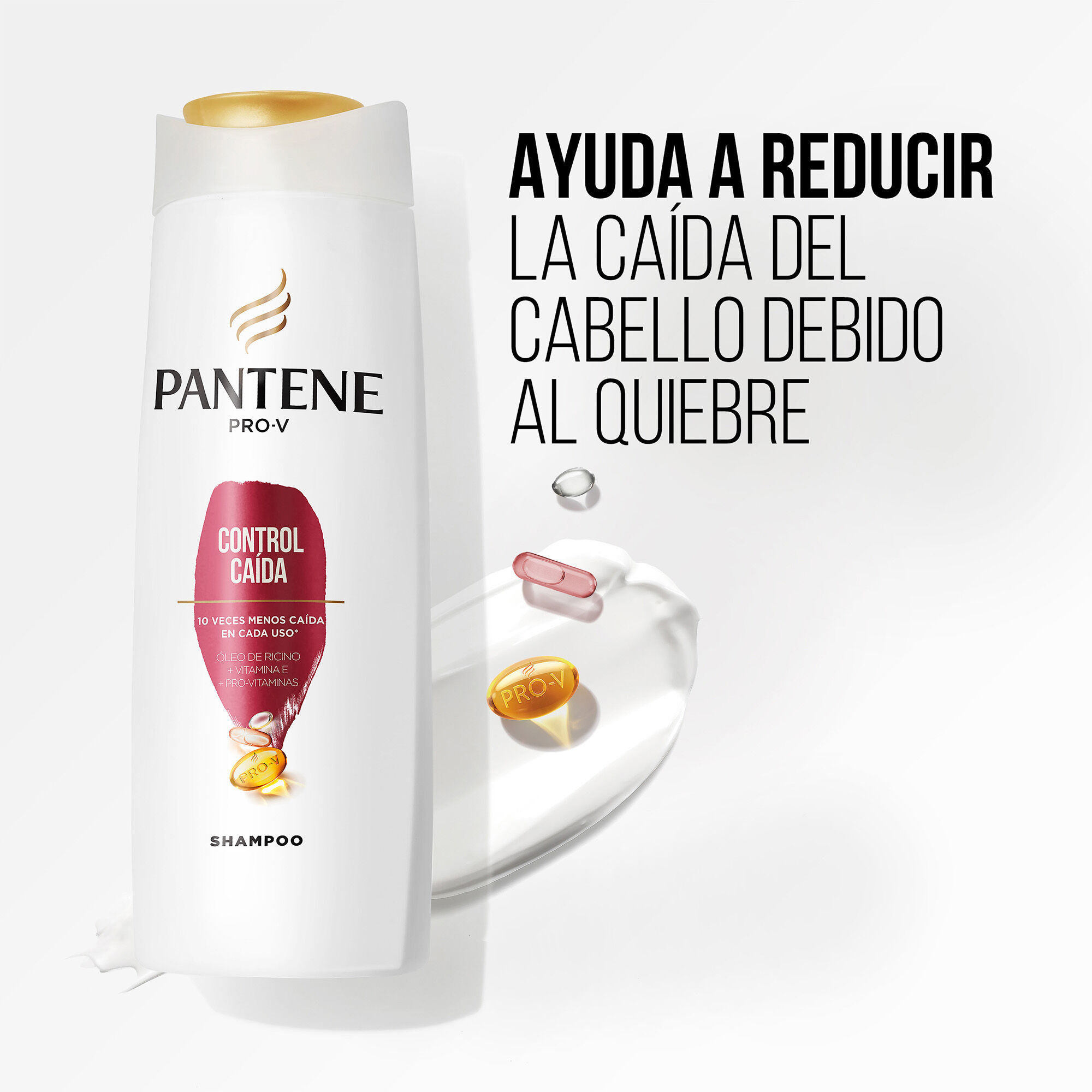 Shampoo Control Caida Pantene 400.0 Ml