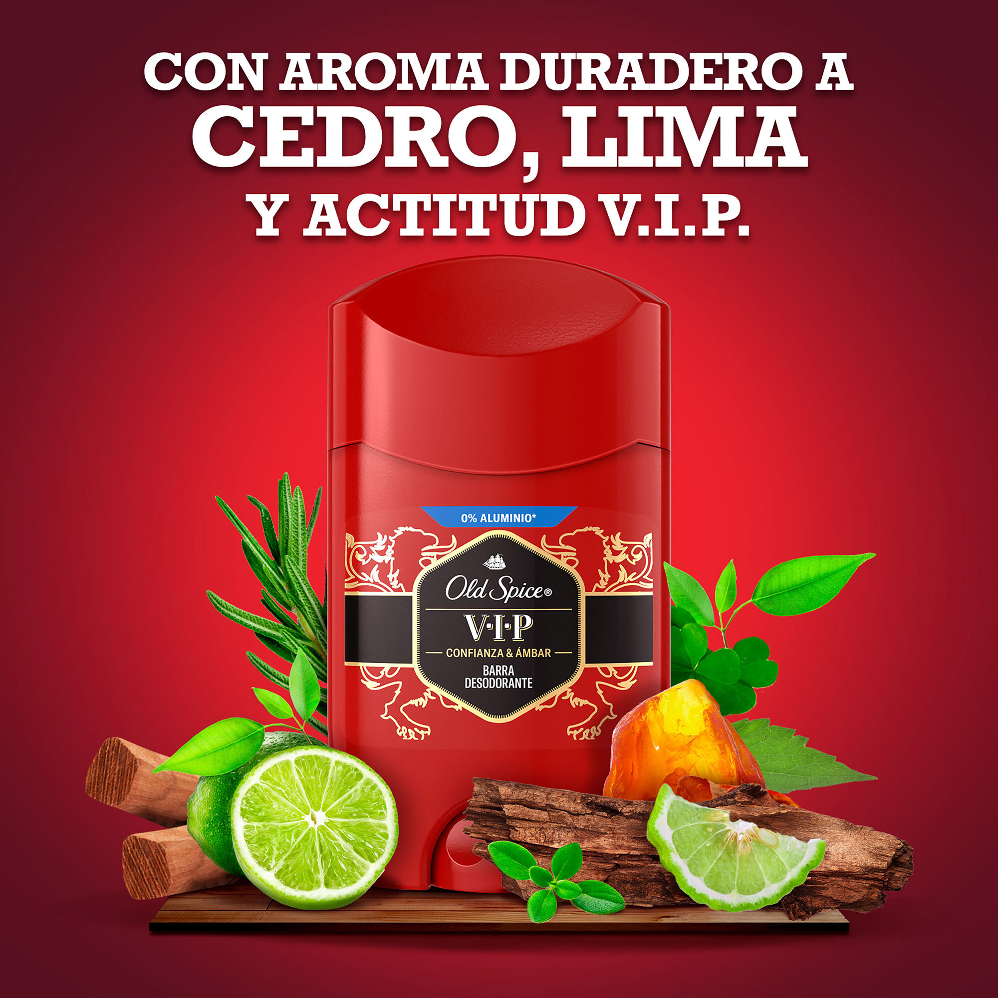 Deo Barra Desod Vip Old Spice 50.0 Gr