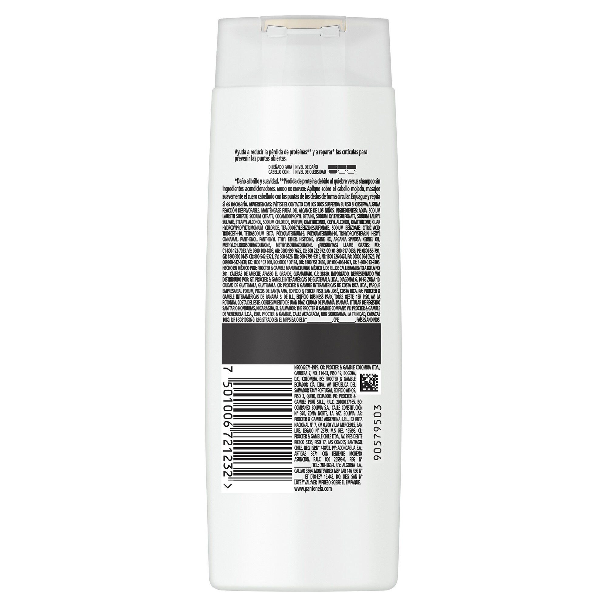 Shampoo 2en1 Restoring Pantene 400.0 Ml