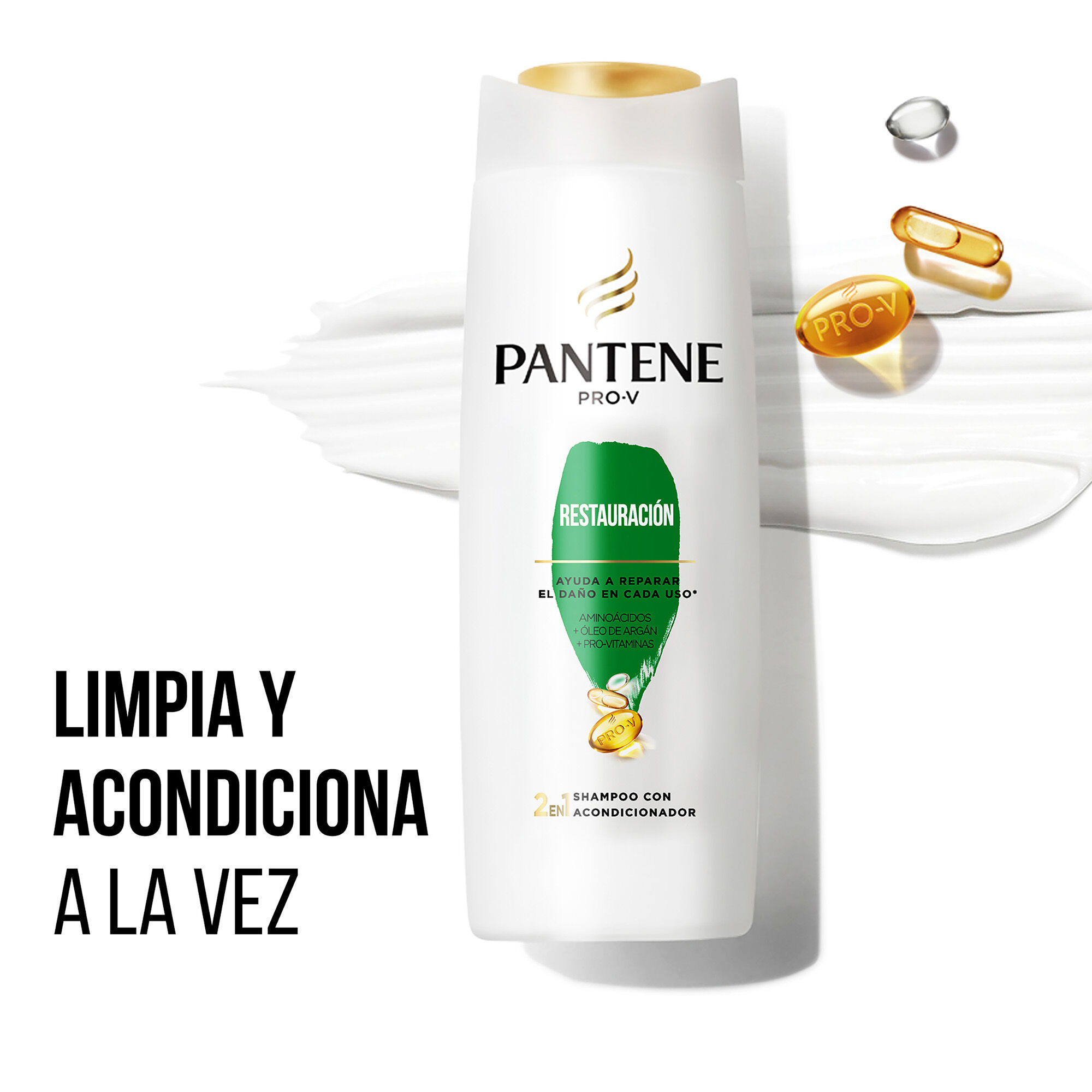 Shampoo 2en1 Restoring Pantene 400.0 Ml
