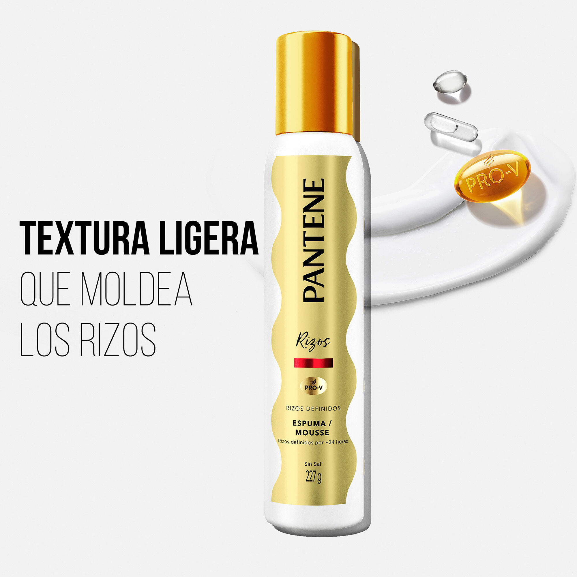 Mousse Rizos Definidos Pro V Pantene 227.0 Gr